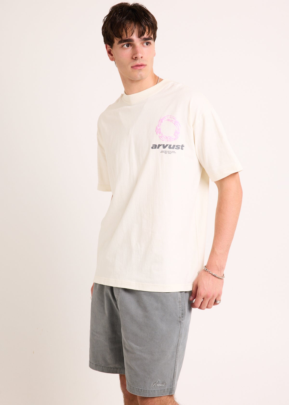 Crafted T-Shirt NATURAL