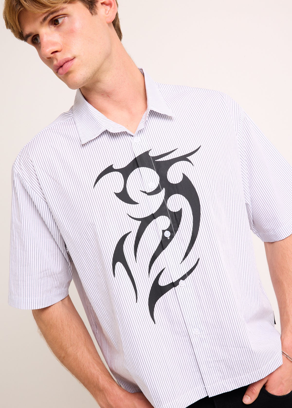 Tank Short Sleeve Shirt WHITE