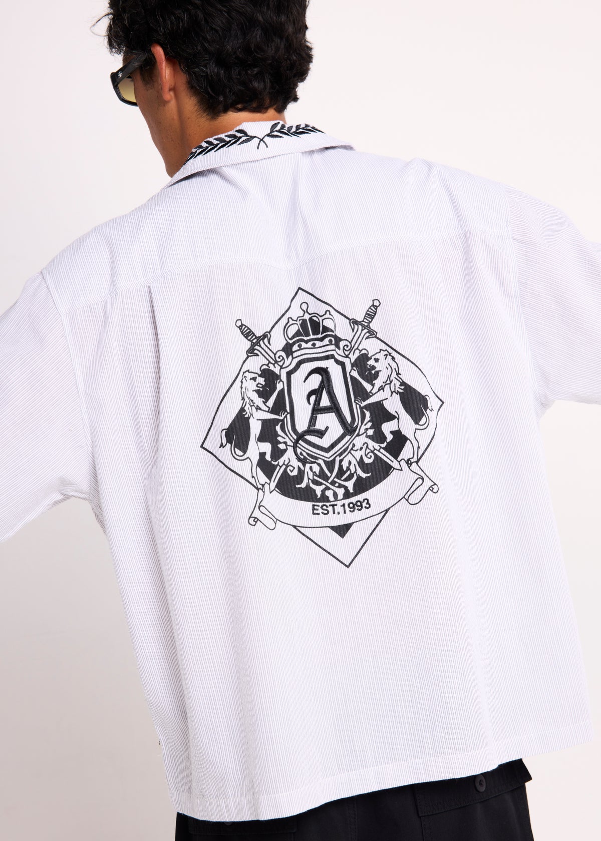 Grand Prix Long Sleeve Shirt WHITE