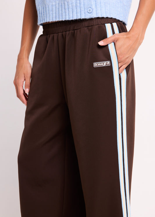 Offside Track Pants CHOCOLATE