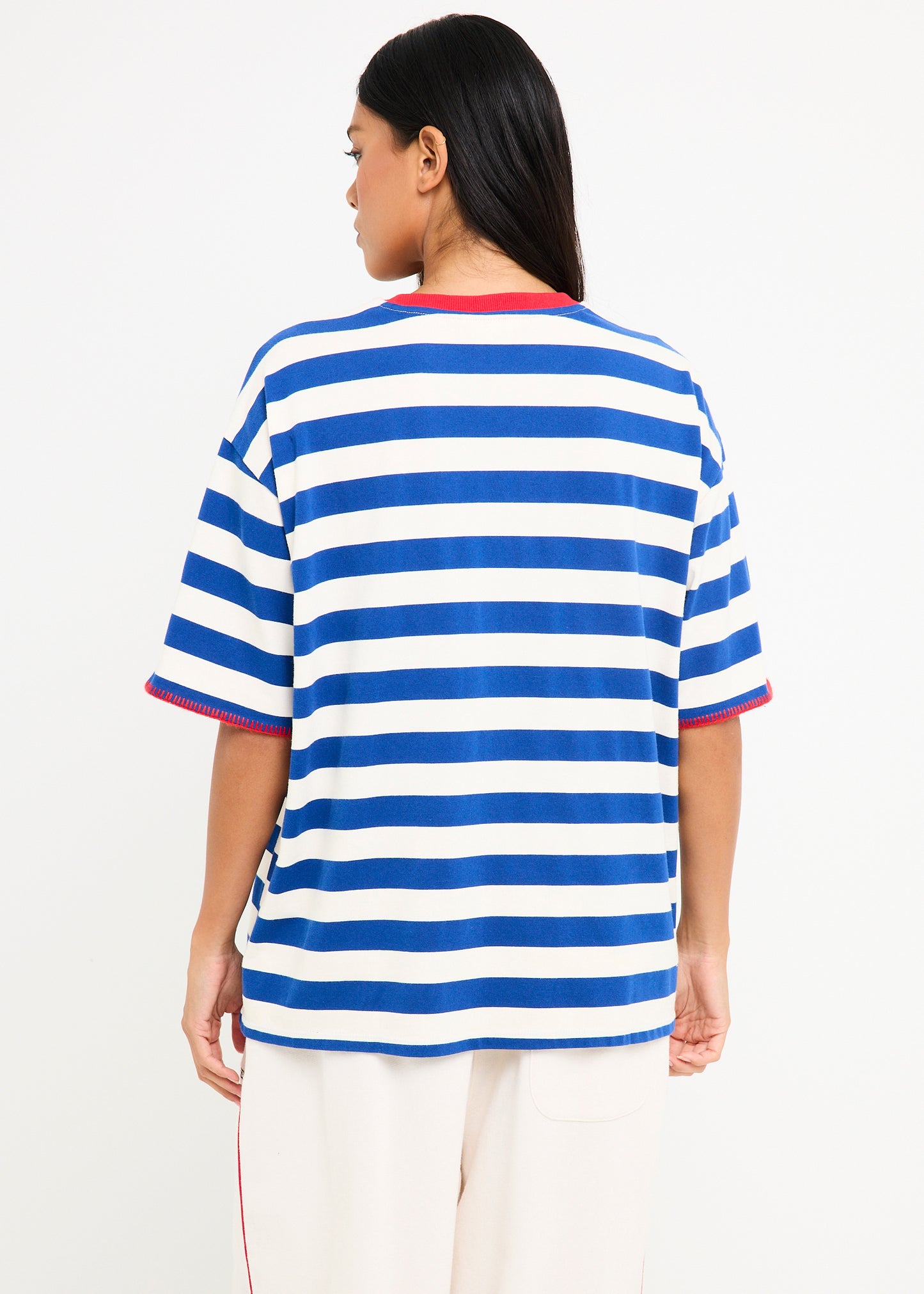 La Plage Stripe Short Sleeve T-Shirt