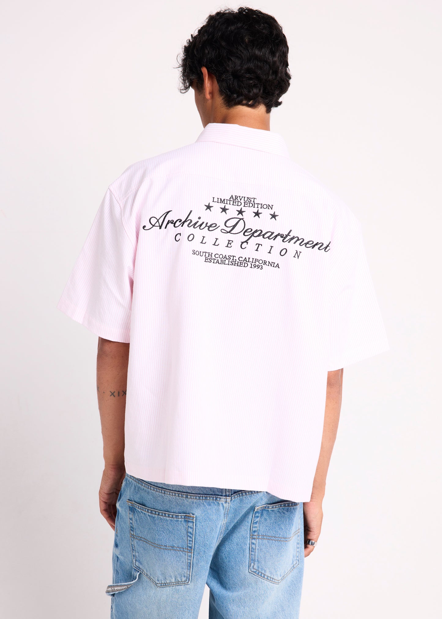 Archive Cropped Short Sleeve Shirt