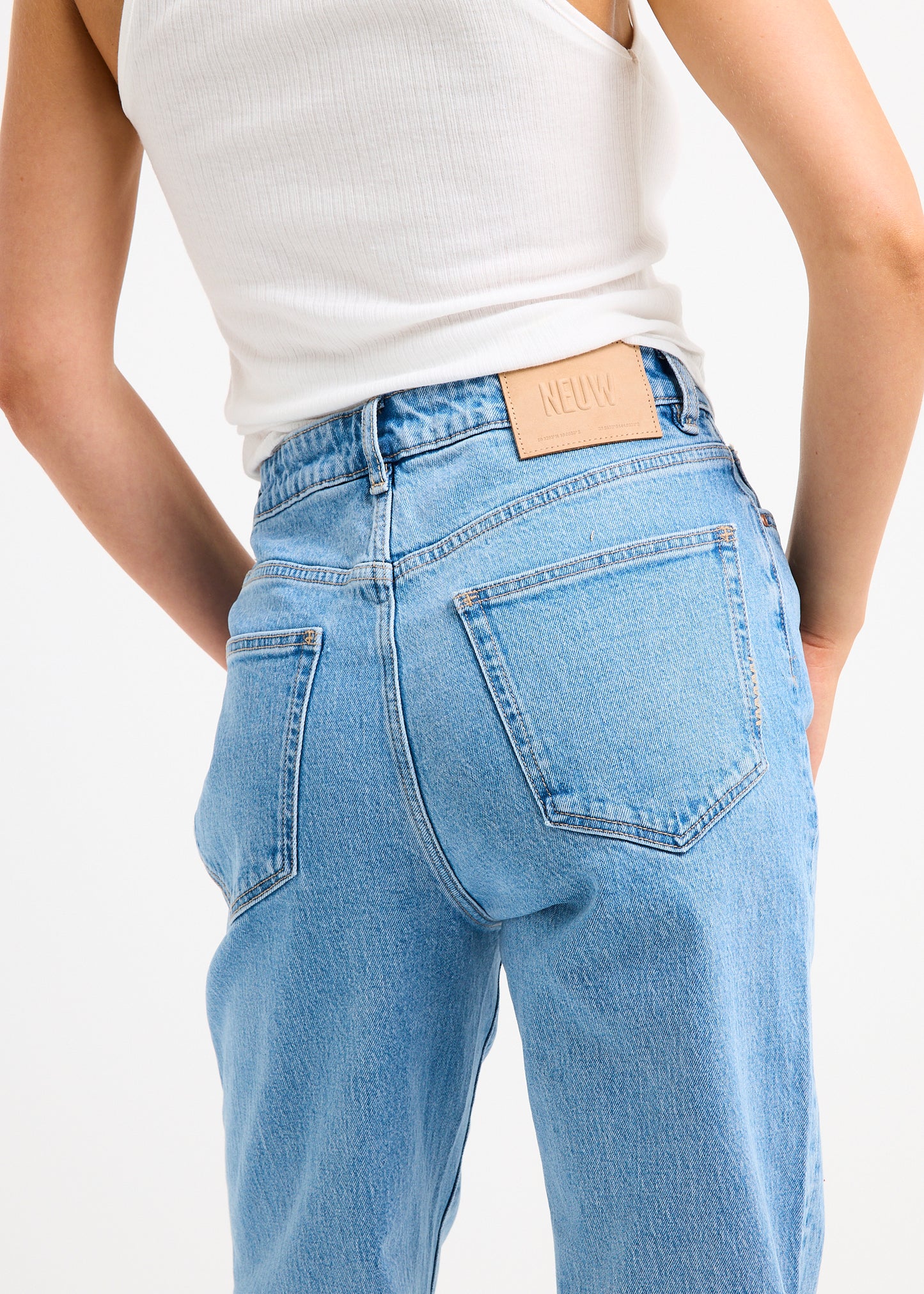 Nico Straight Denim Jeans