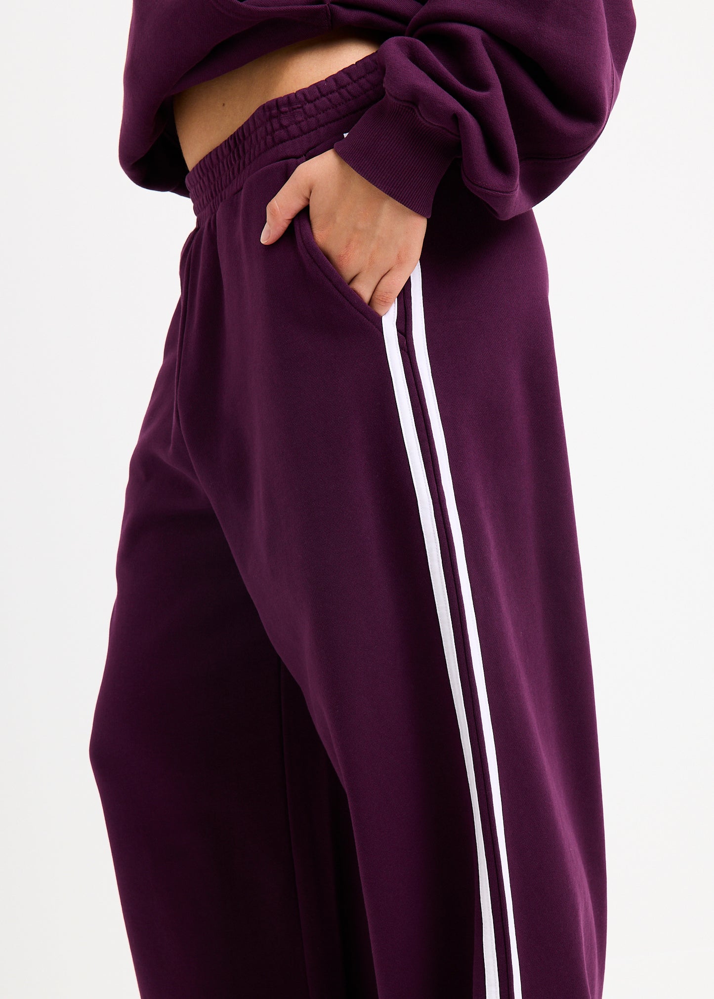 NYC Wide Leg Fleece Pants