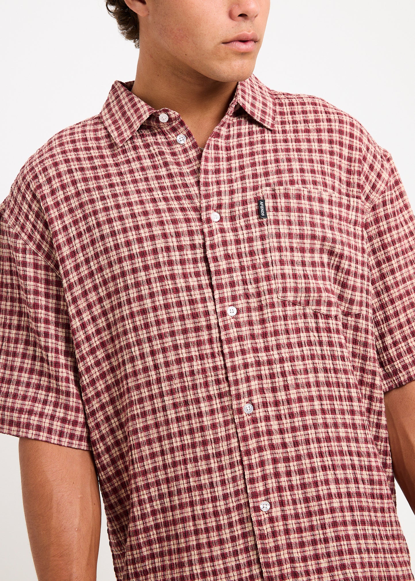 Capricorn Seersucker Short Sleeve Shirt