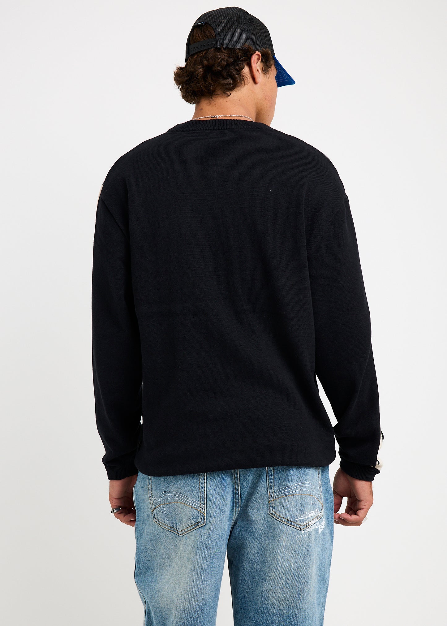 Inner Visions Stripe Knit Crew Shirt