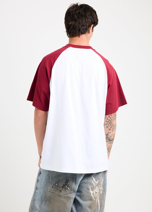 Home Raglan T-Shirt WHITE