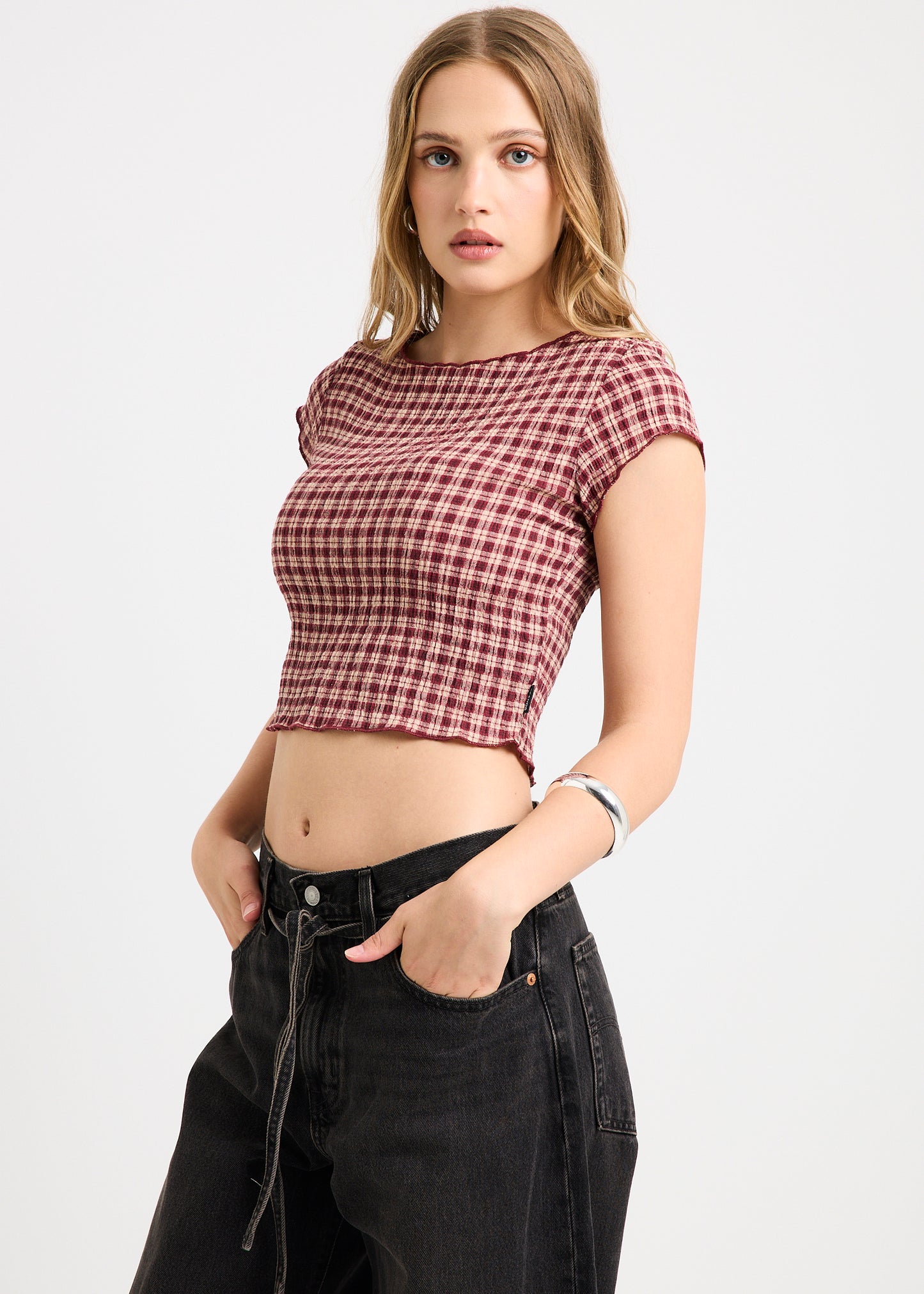 Darcy Seersucker Top