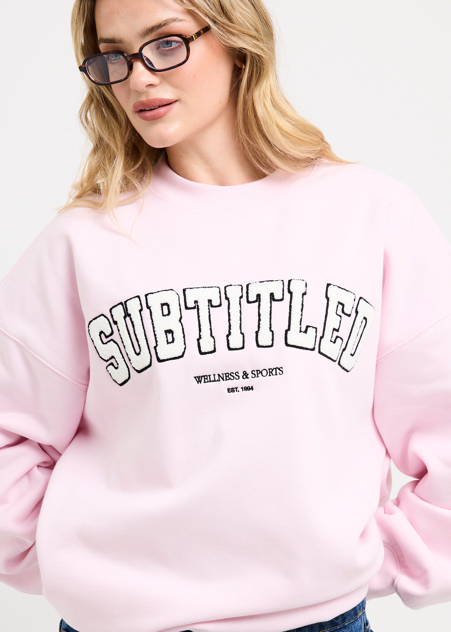 NYC Oversized Crew Neck Jumper