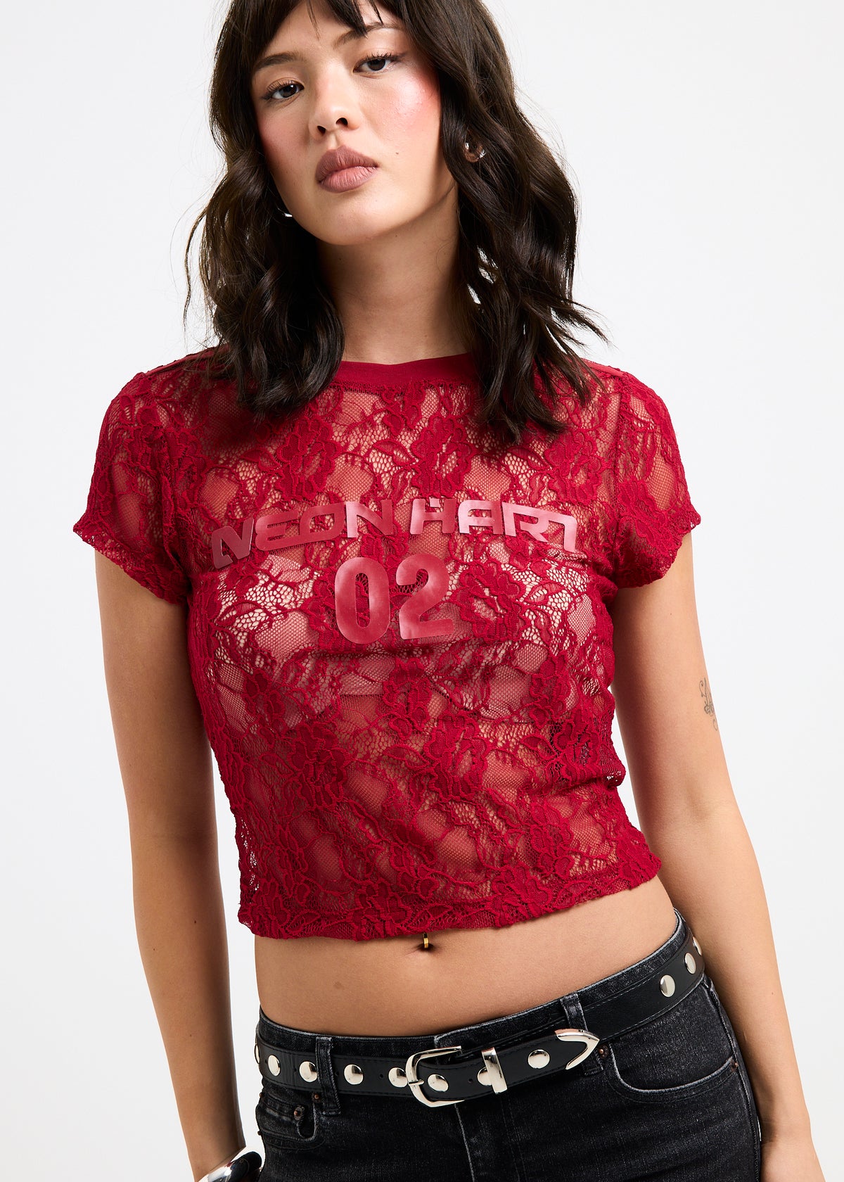Lacey Top RED