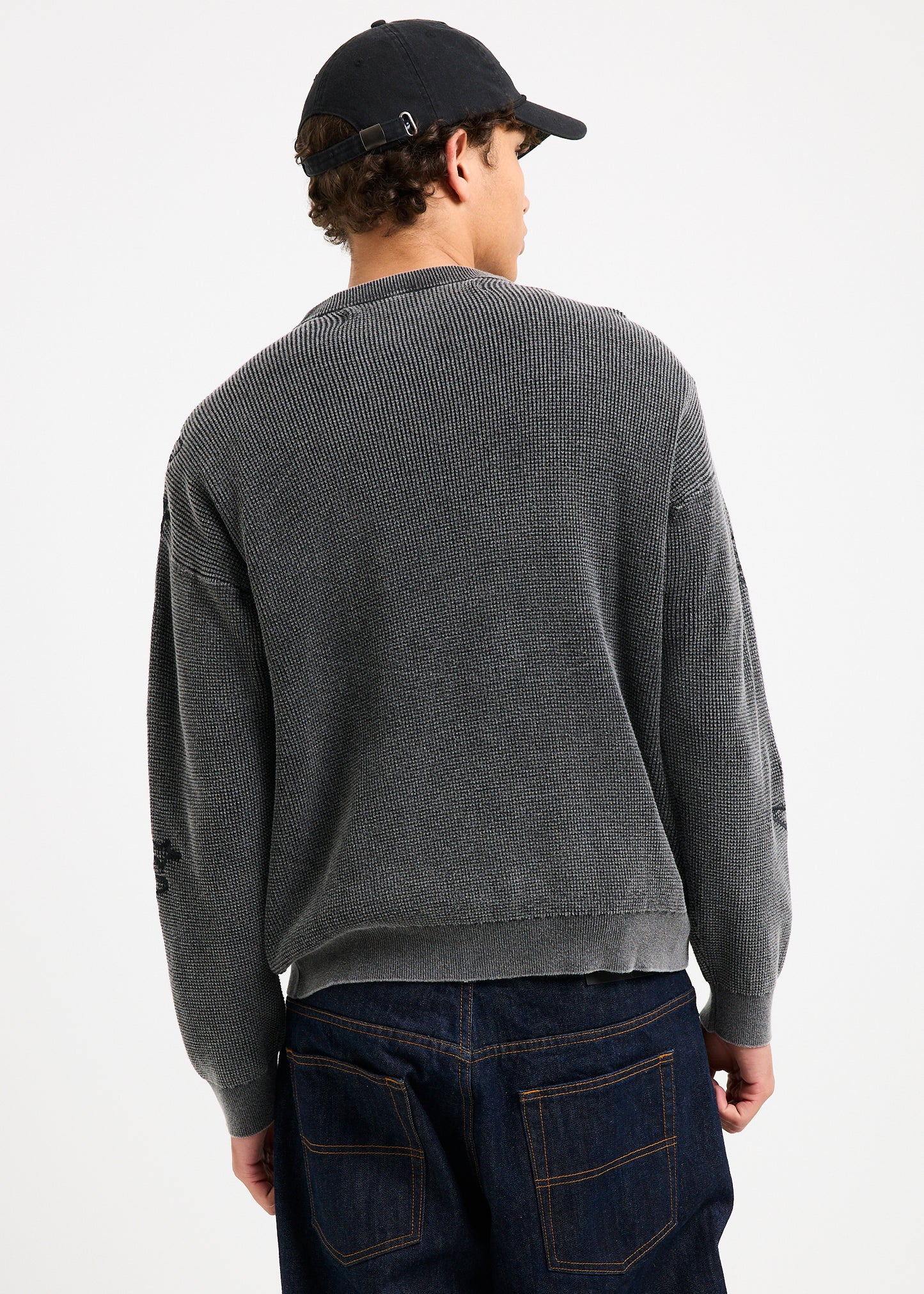 Scrawl Waffle Knit Jumper