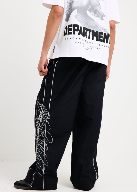 Charm Track Pants BLACK
