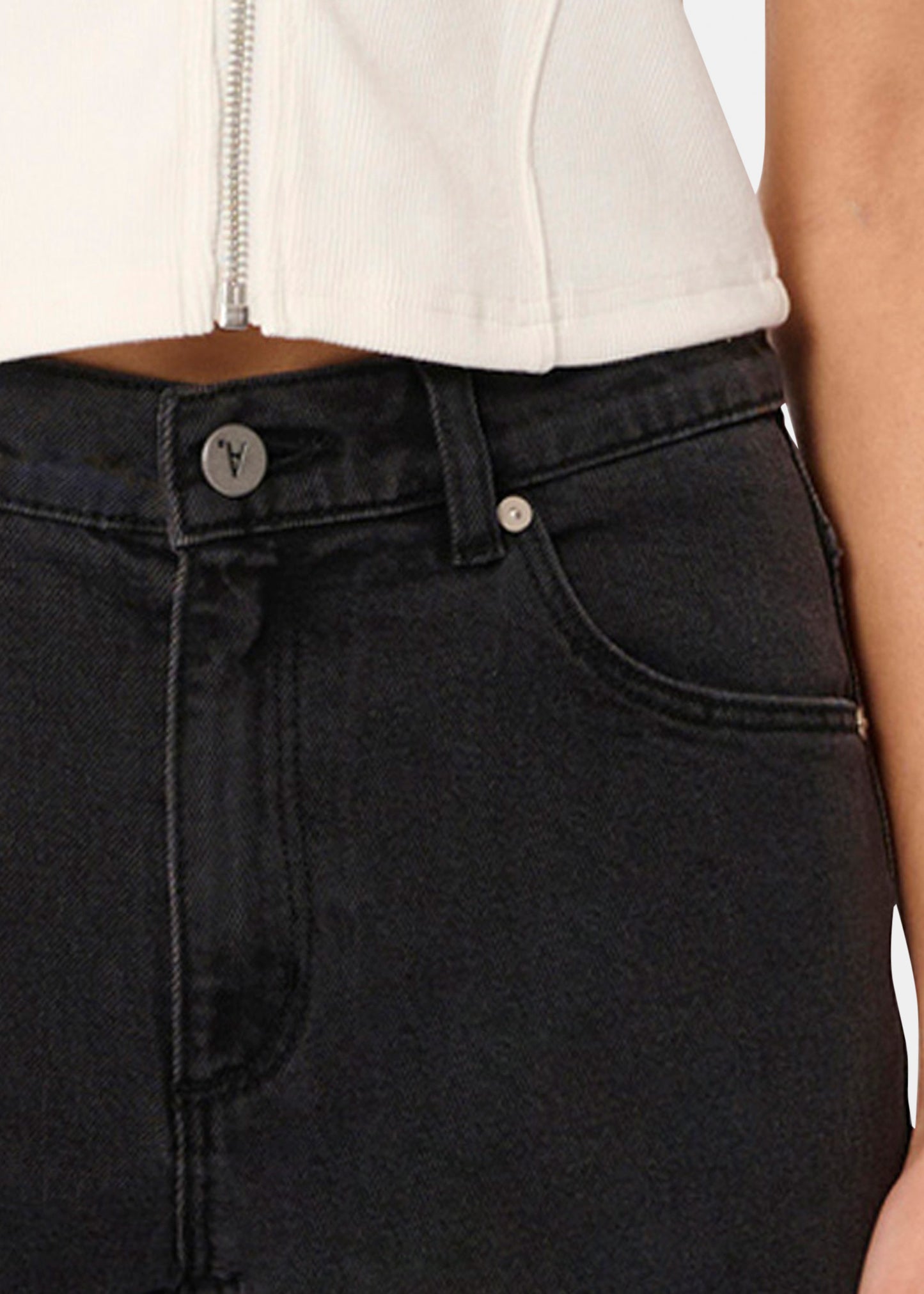 95 Mid Straight Denim Jeans