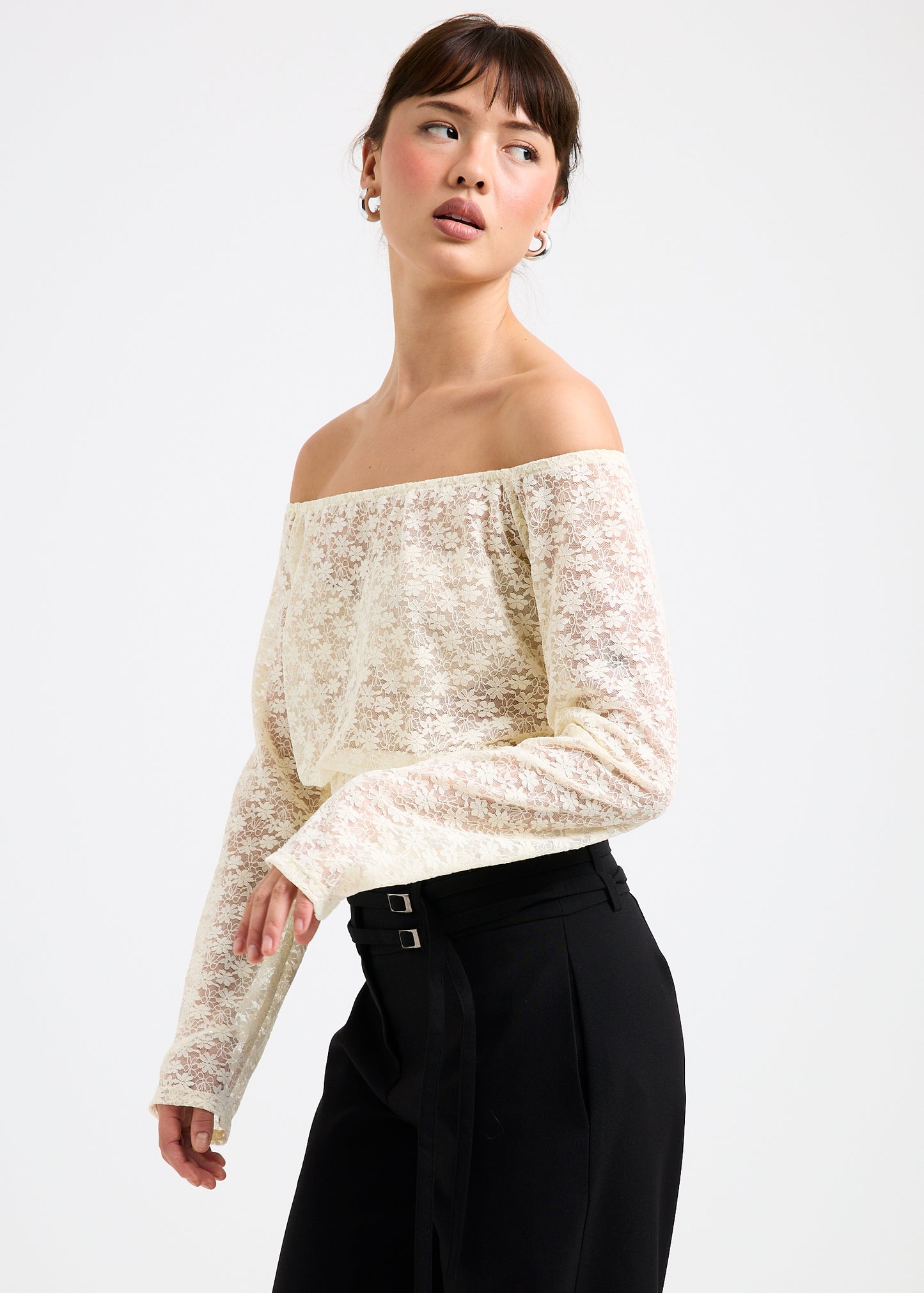 Amara Draped Off Shoulder Top