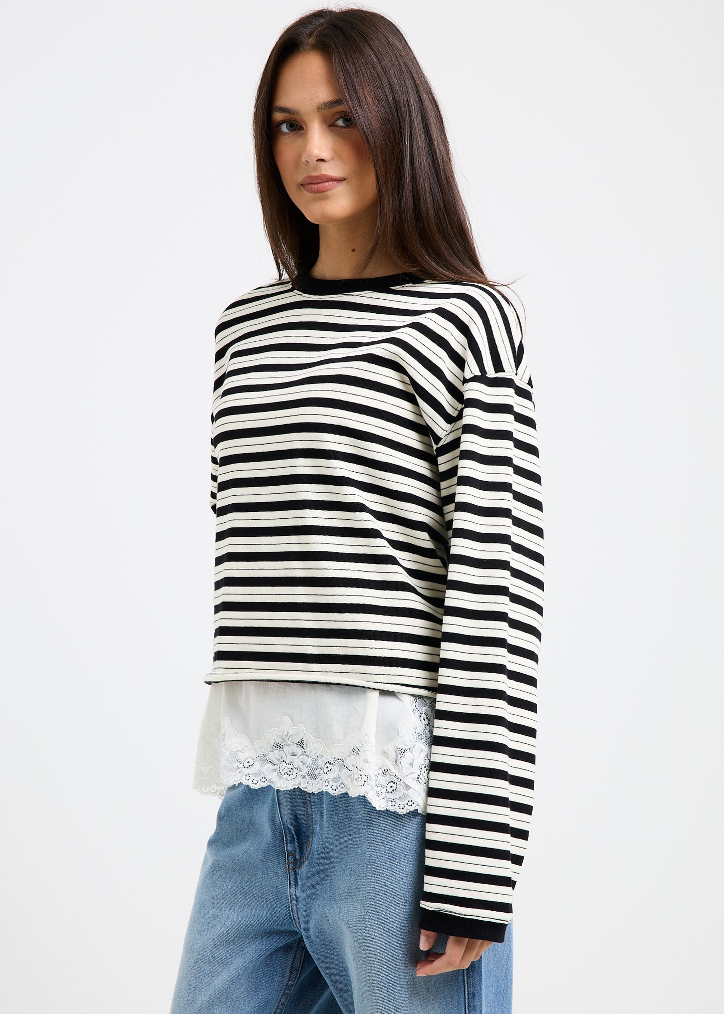 Long Sleeve Stripe Top