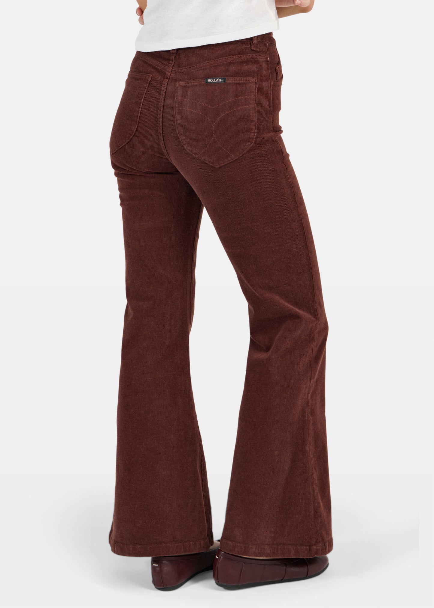 Eastcoast Flare Jeans Cognac Cord