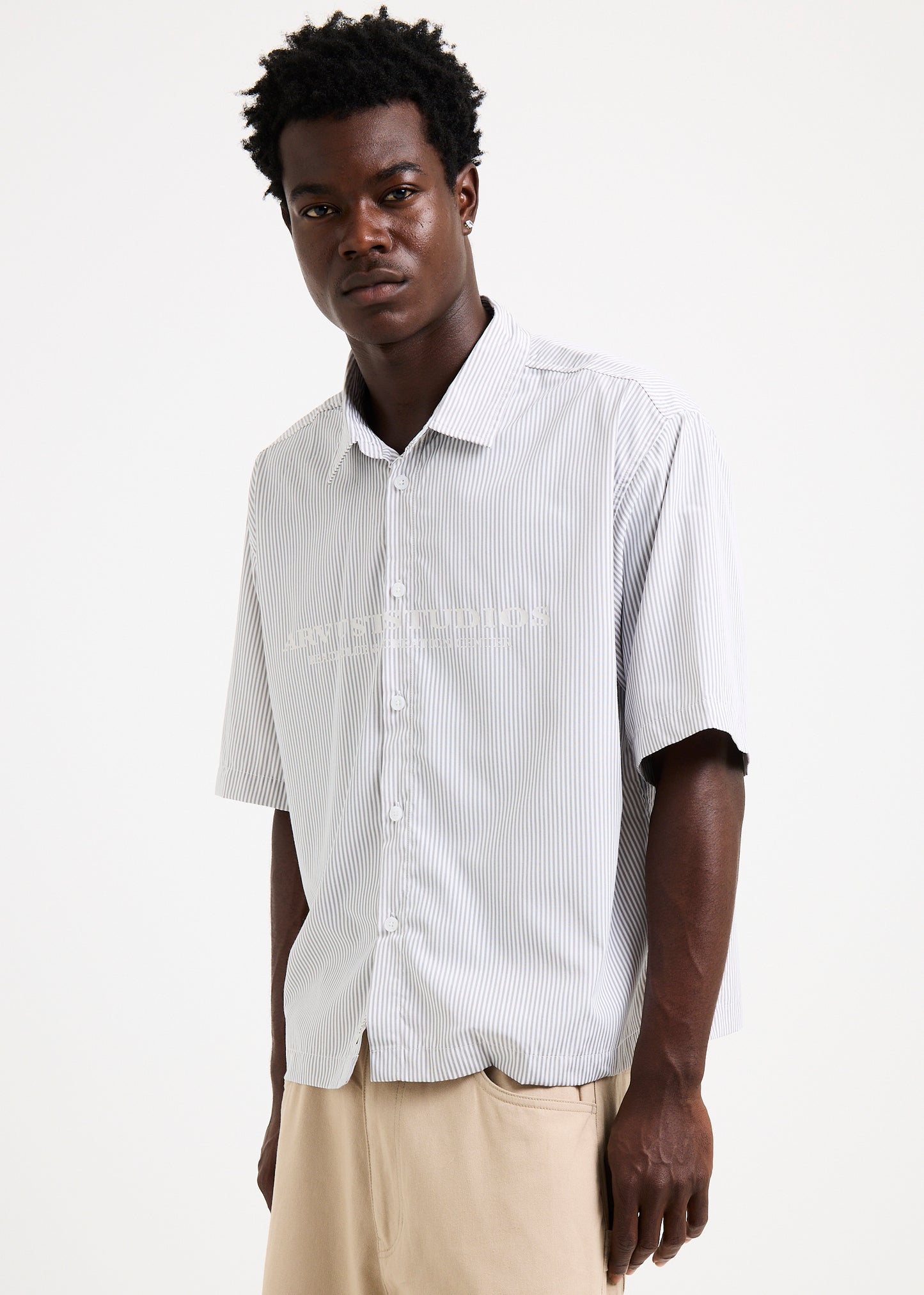 Everyday Cropped Short Sleeve Shirt