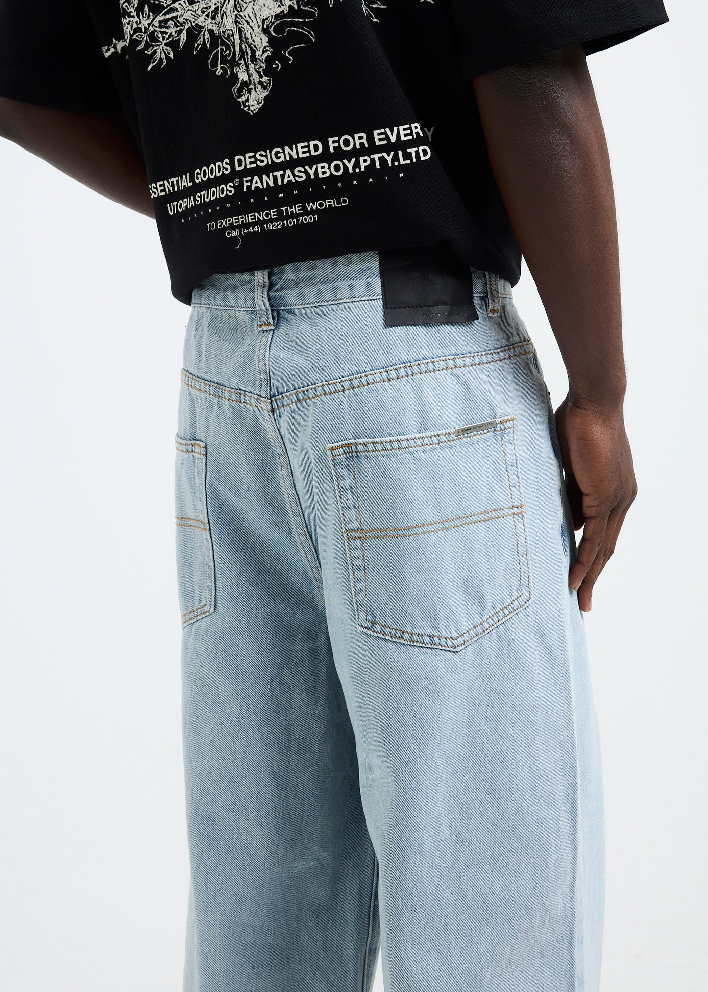 Raven Relaxed Denim Jeans