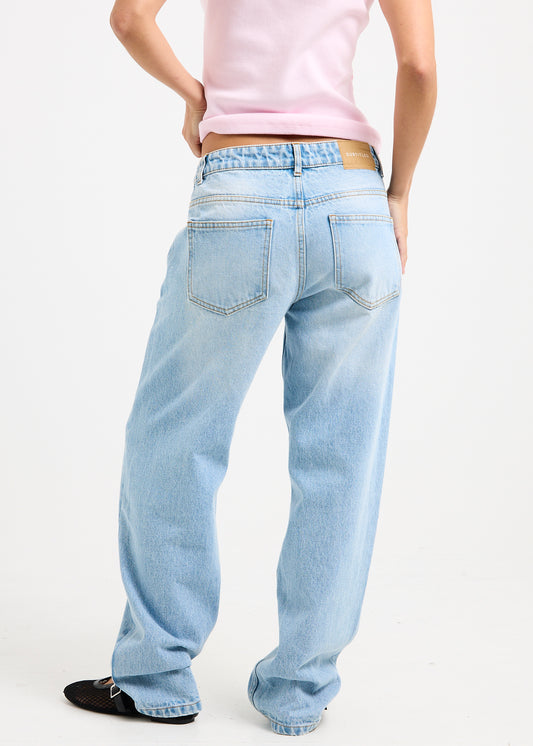 Holly Mom Denim Jeans LIGHT BLUE