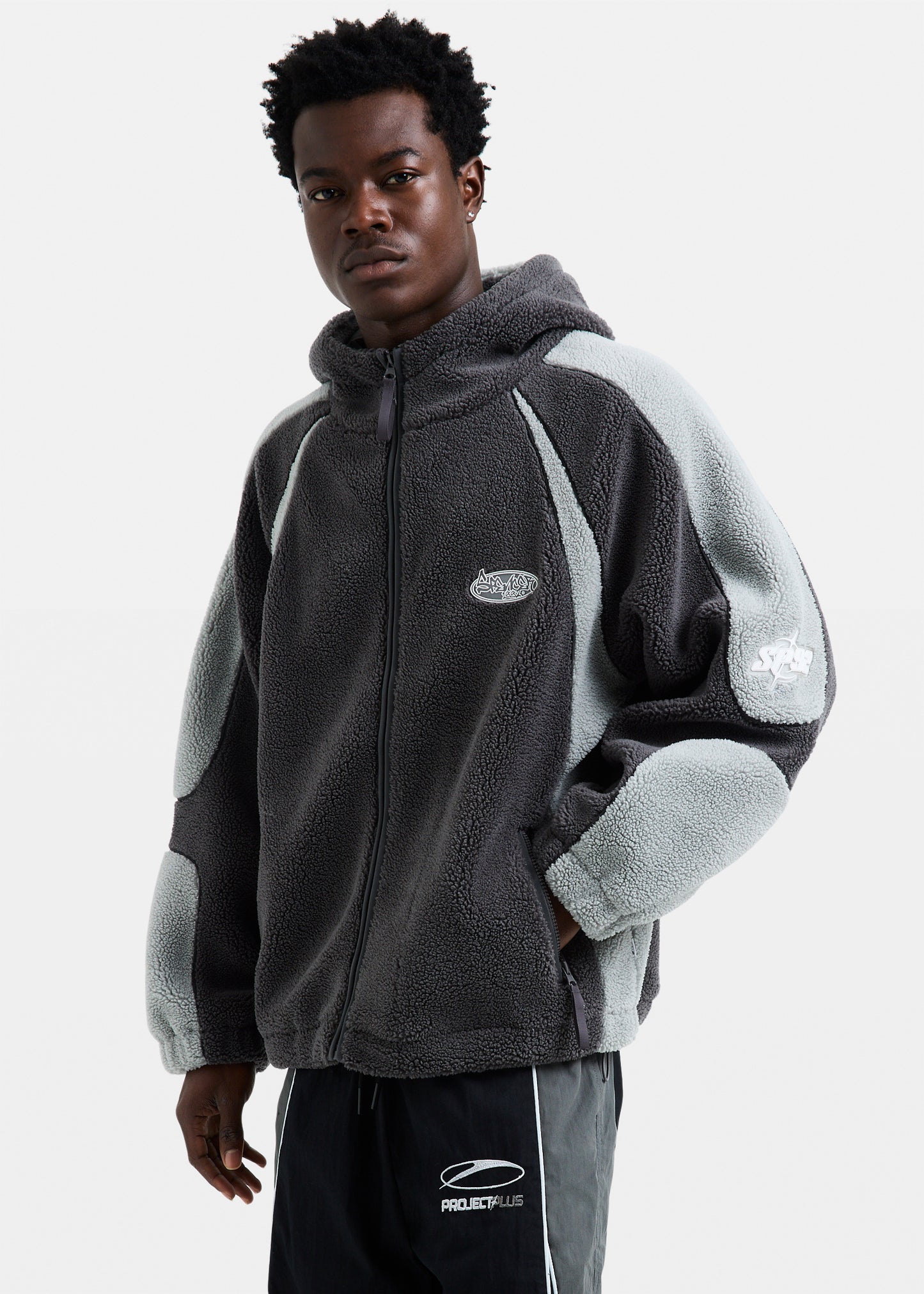 Akira Sherpa Zip Jacket