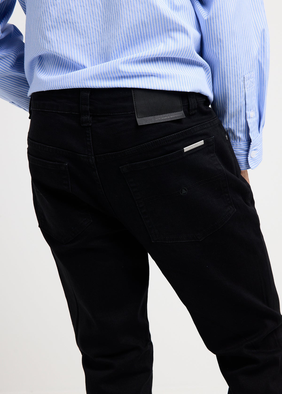 Brixton Straight Jeans RAVEN BLACK