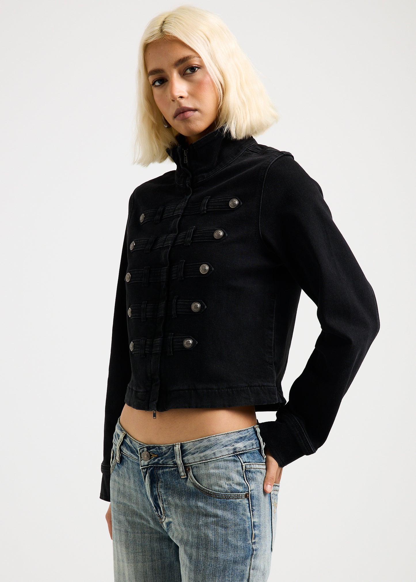 Sansa Napoleon Denim Jacket