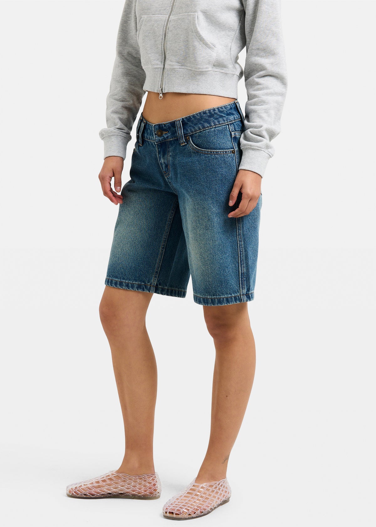 Kennedy Low Denim Jorts