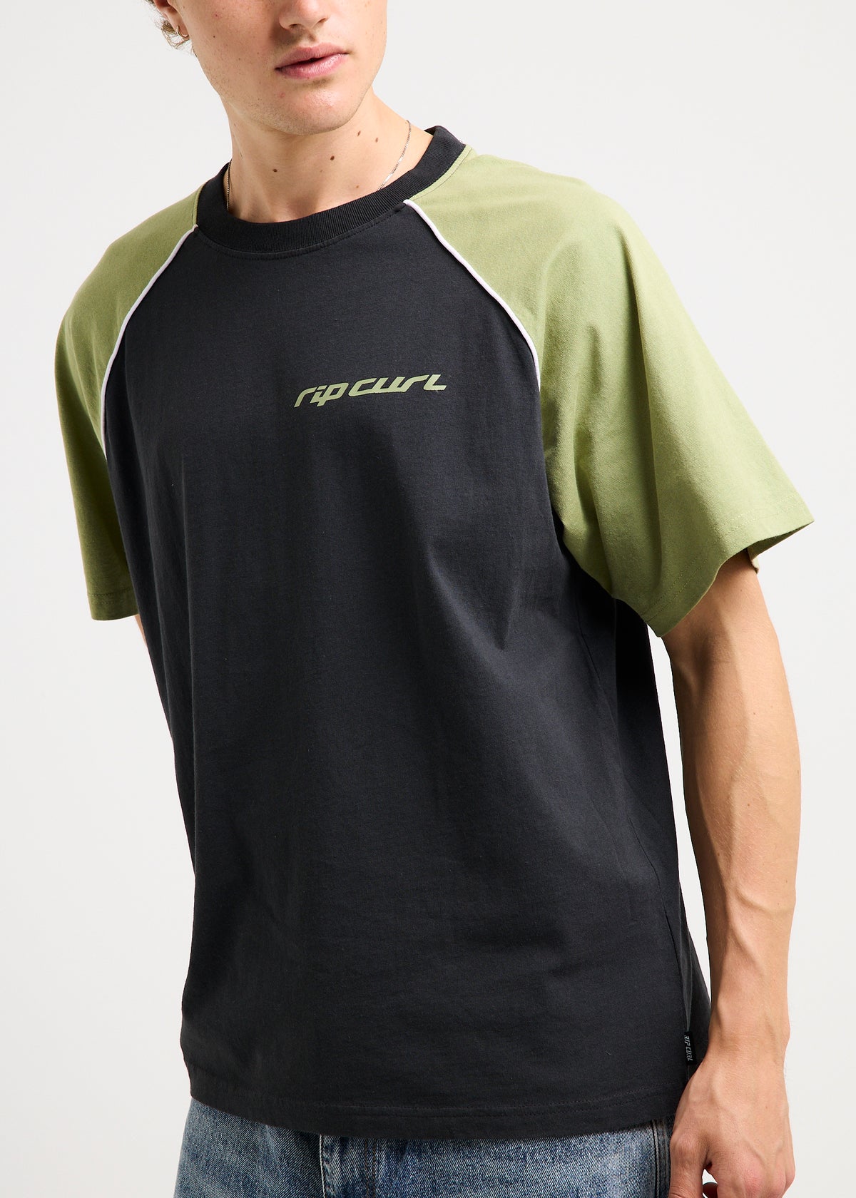 Pipeline T-Shirt BLACK GREEN