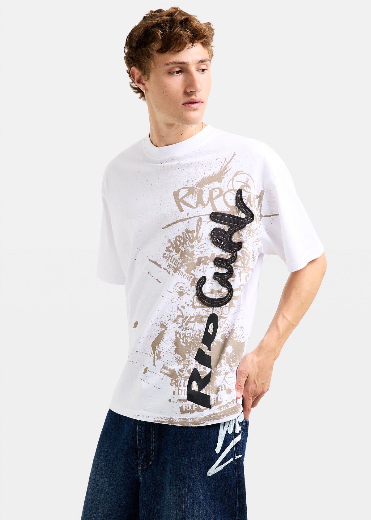 SMU - GRAPHIC TEE WHITE