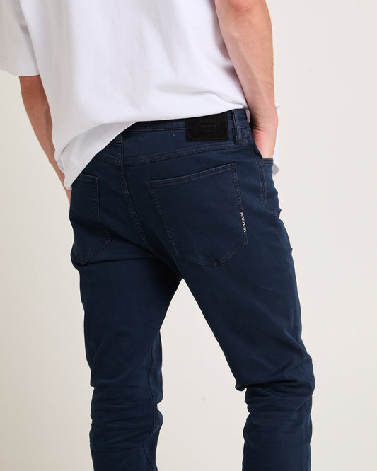 Ray Tapered Slim Denim Jeans NORDIC BLU