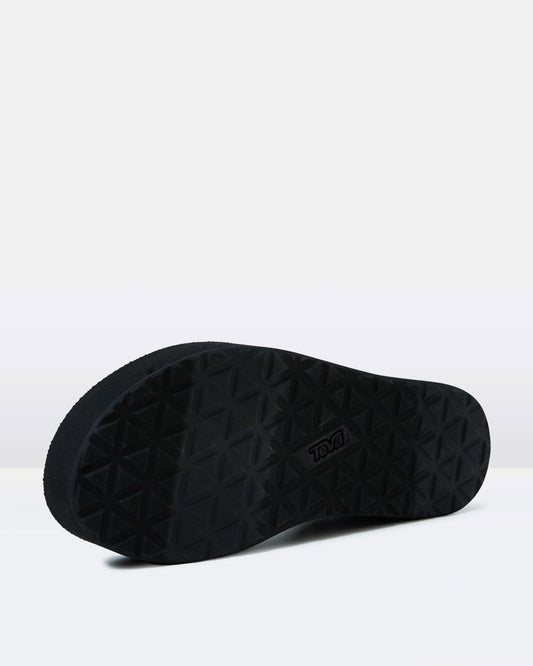 W Flatform Universal Sandals BLACK