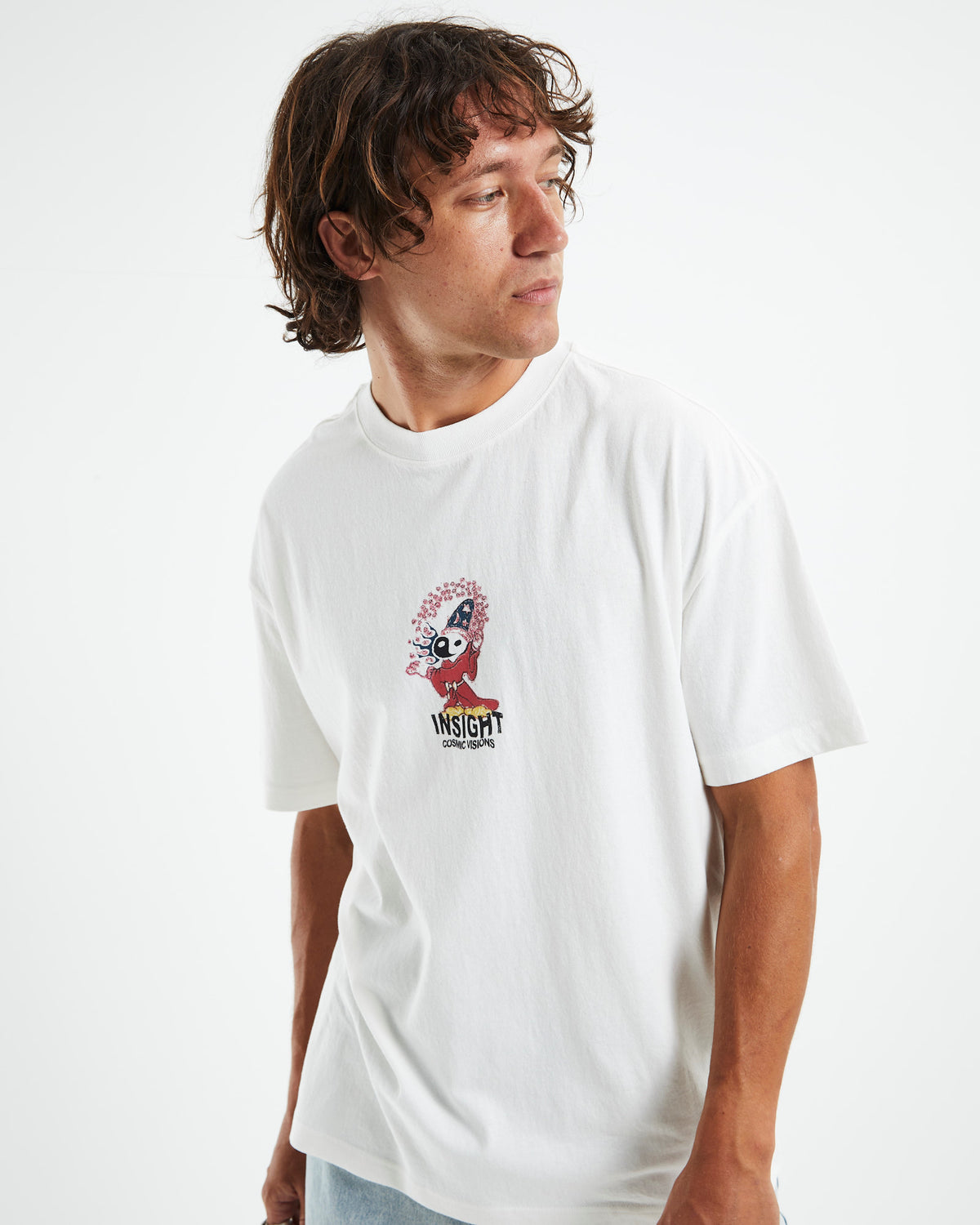 Cosmic Dream Short Sleeve T-Shirt White WHITE