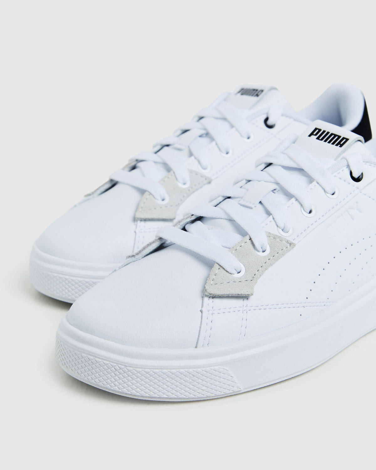 LAJLA Womens Puma Sneakers White Puma/Black BLACK