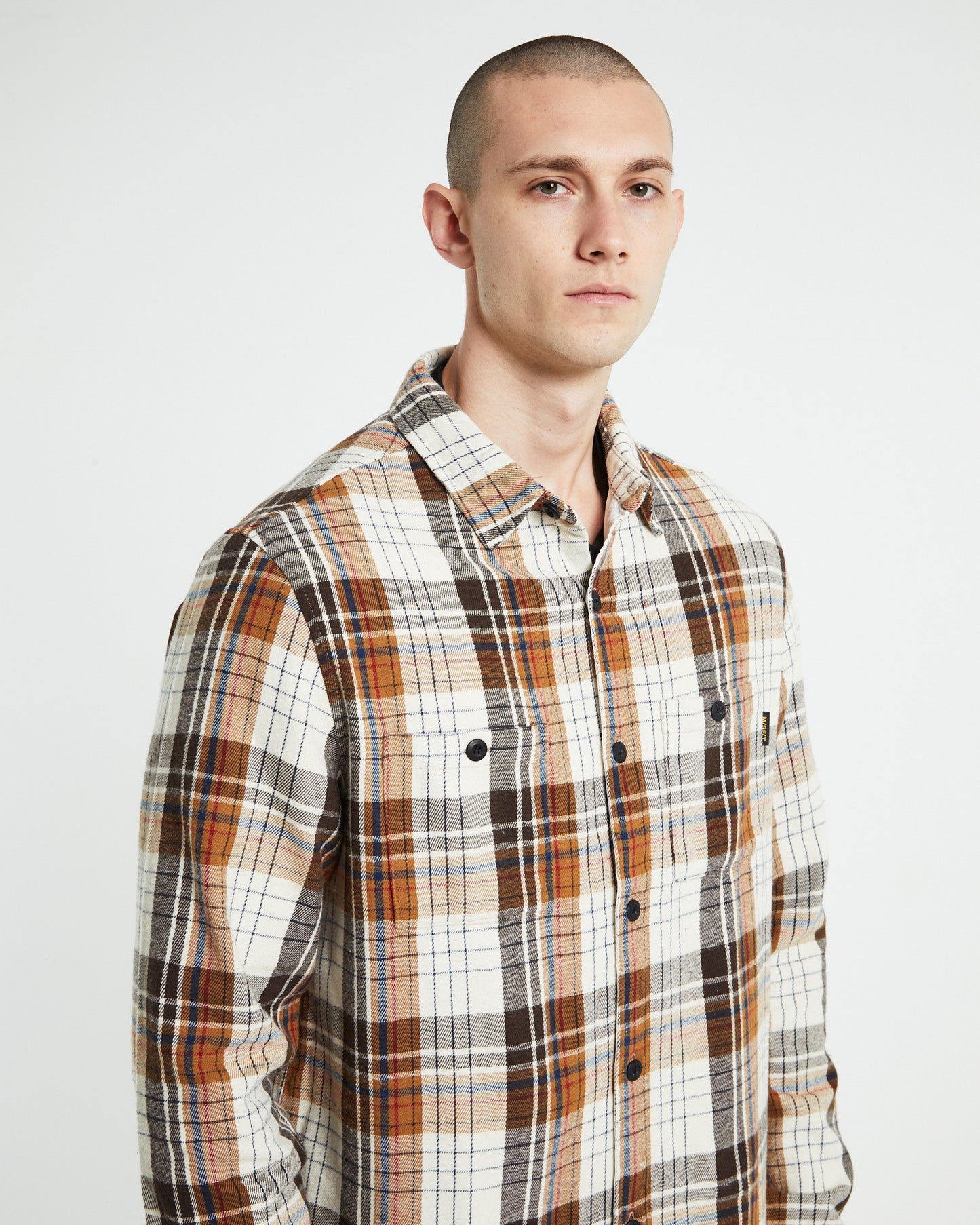 Dino Pigs Long Sleeve Overshirt Off White