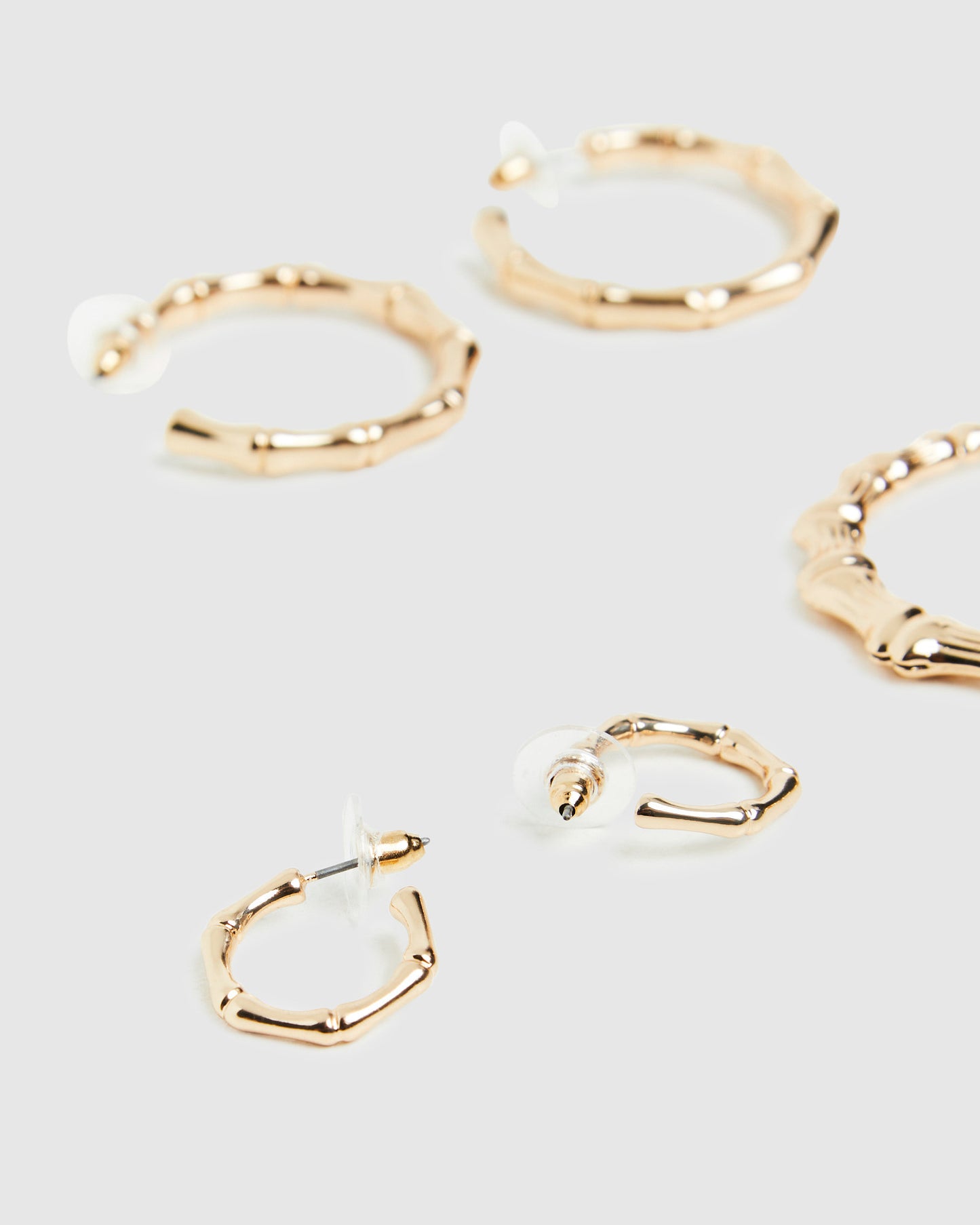 Bronte Bamboo Hoops Multi Pack Gold