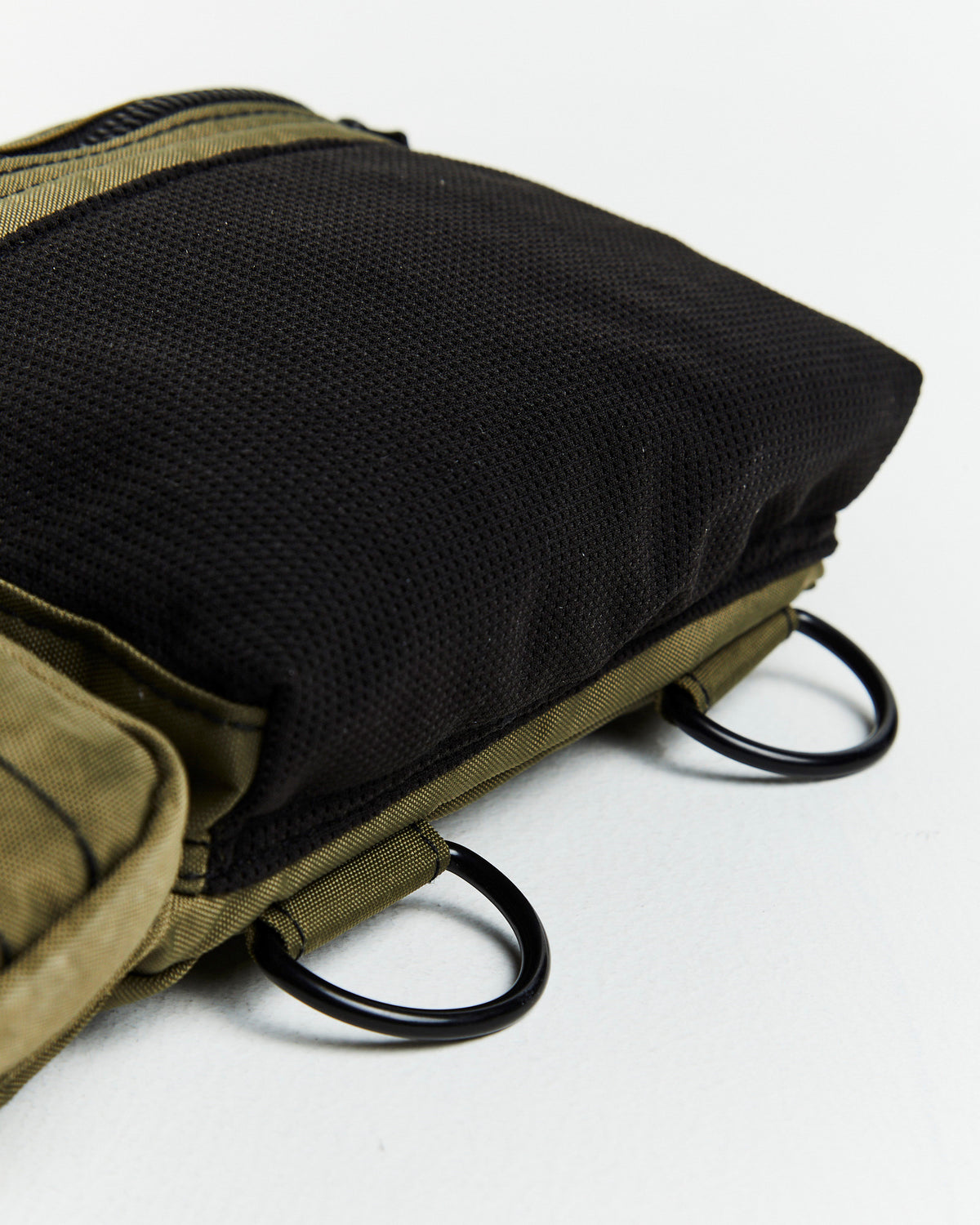 Multi Pocket Pouch Bum Bag in Green KHAKI