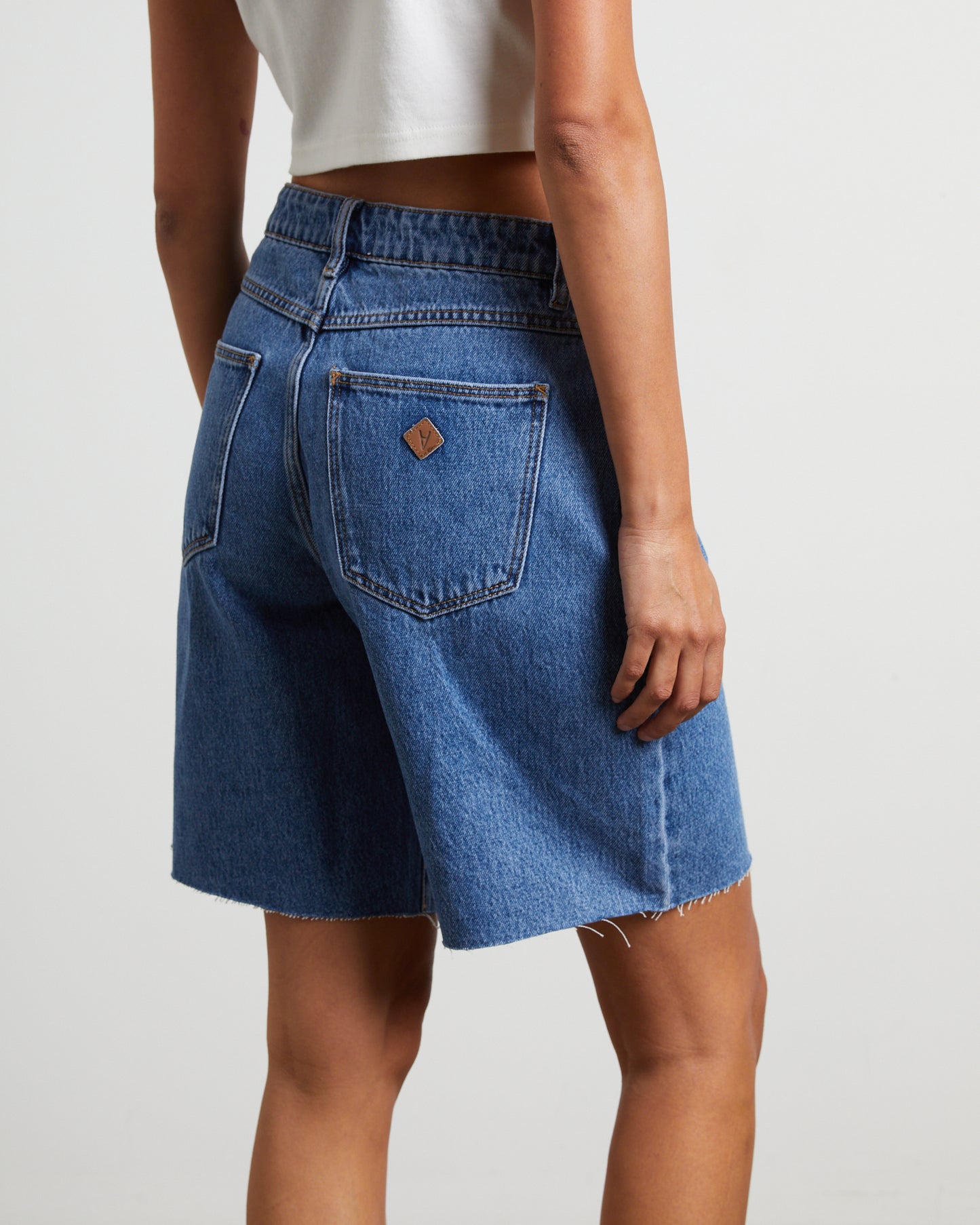 95 Baggy Denim Shorts in Daria