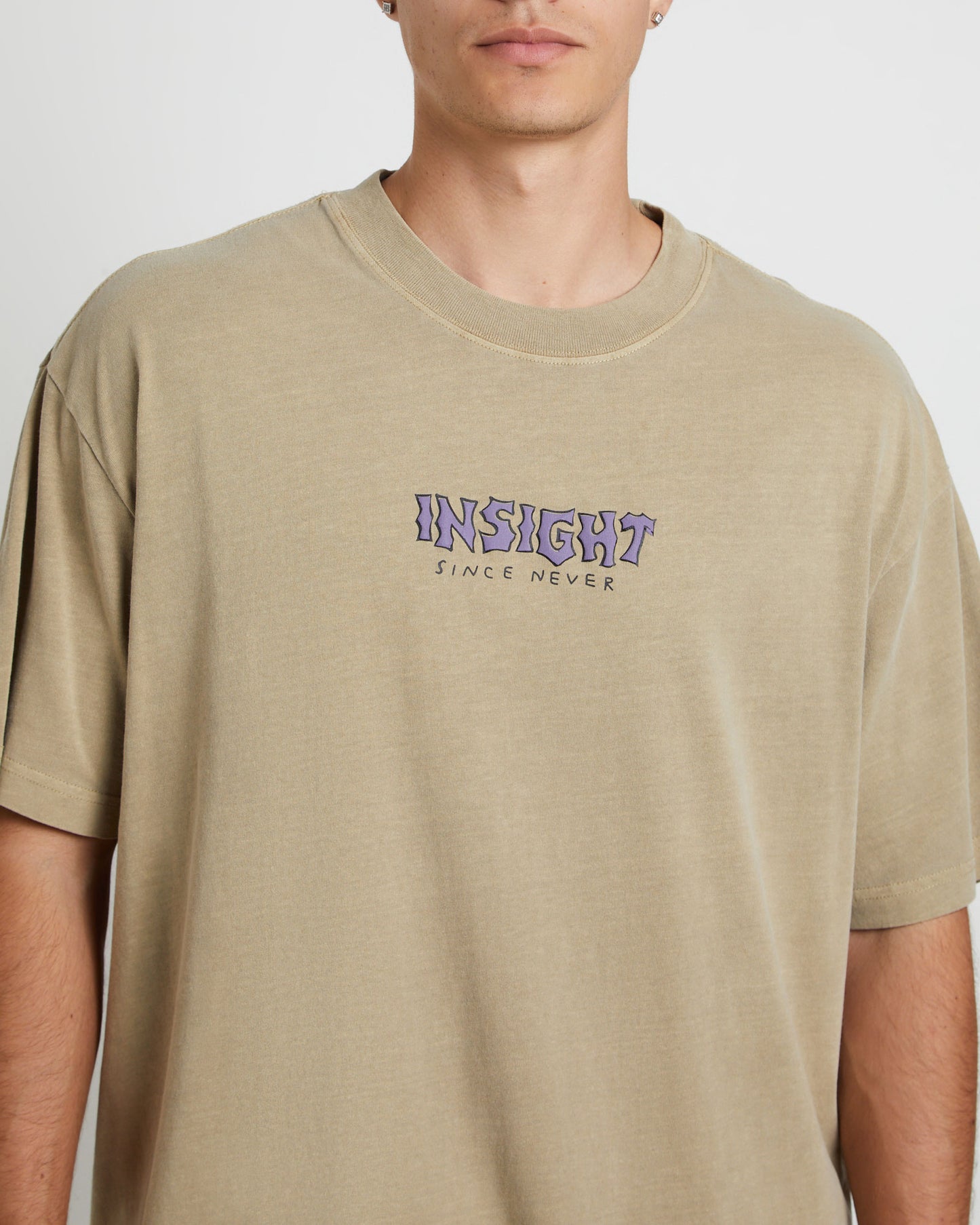 Since Never Short Sleeve T-Shirt in Taupe