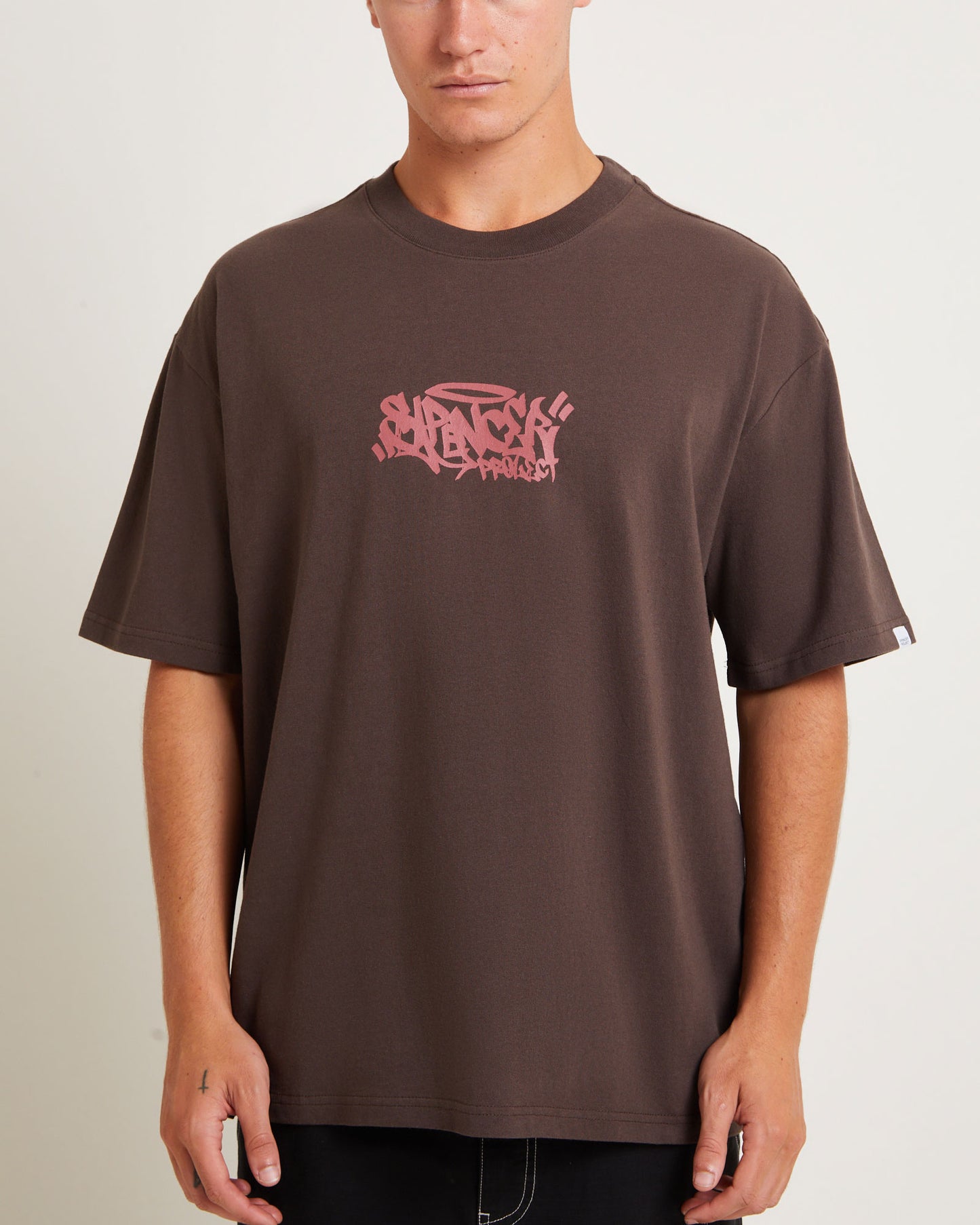 Gaffer Surplus Short Sleeve T-Shirt in Brown