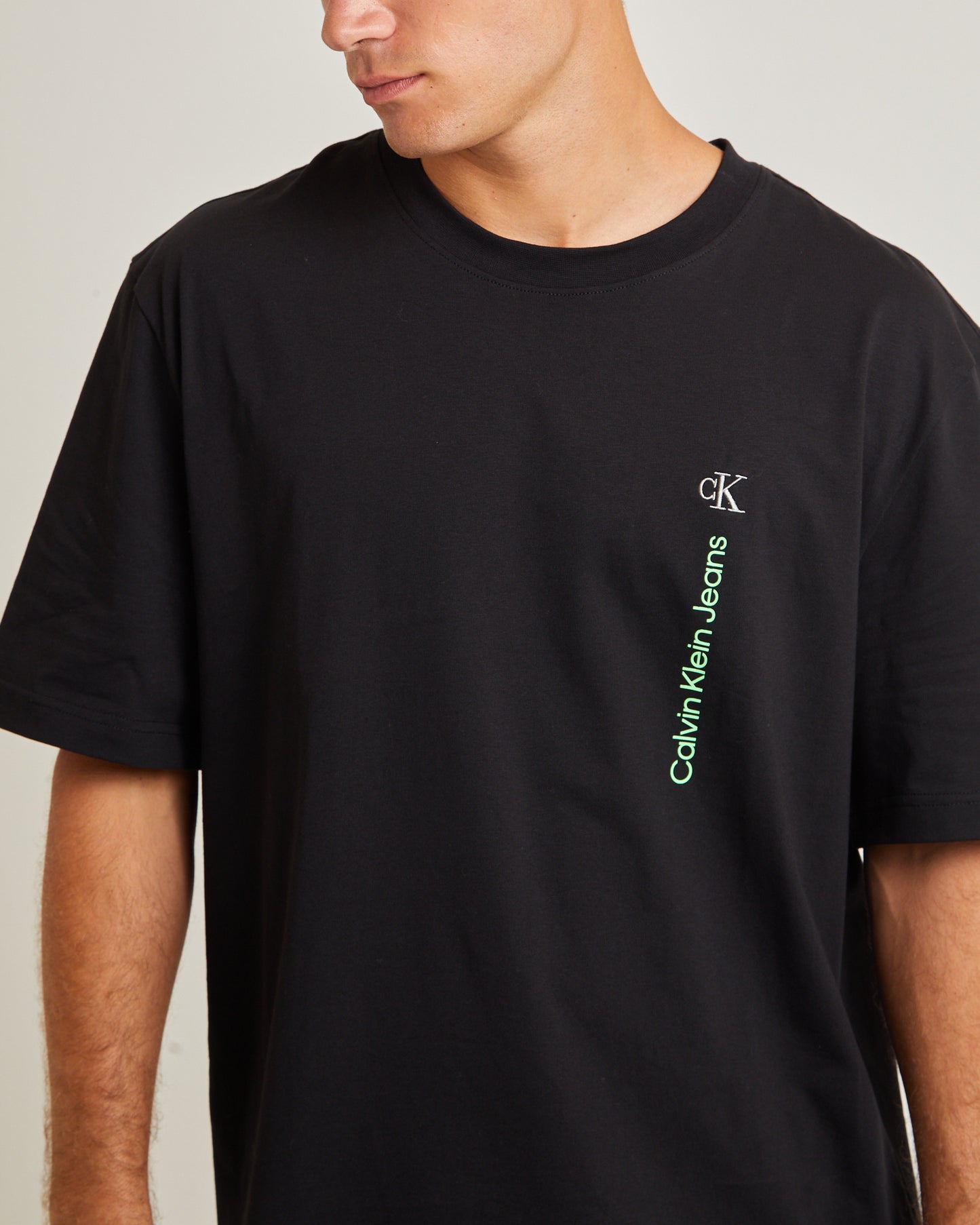 Vertical Institutional Short Sleeve T-Shirt