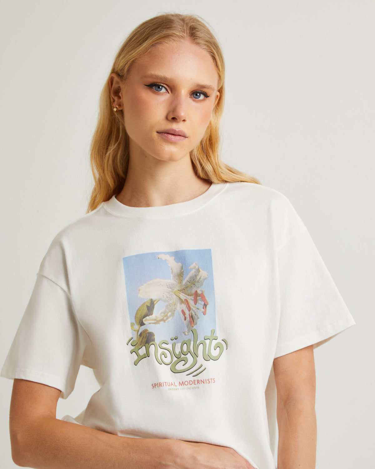Still Life Boyfriend Tee VINTAGE WHITE