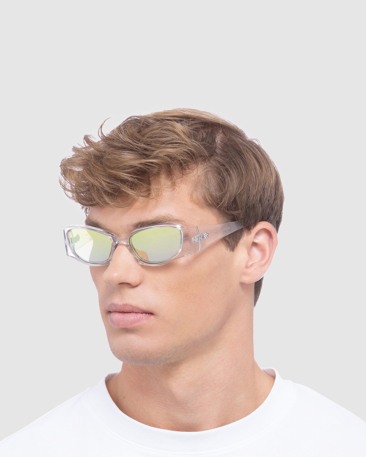 Afends X Le Specs Barrier Sunglasses Clear