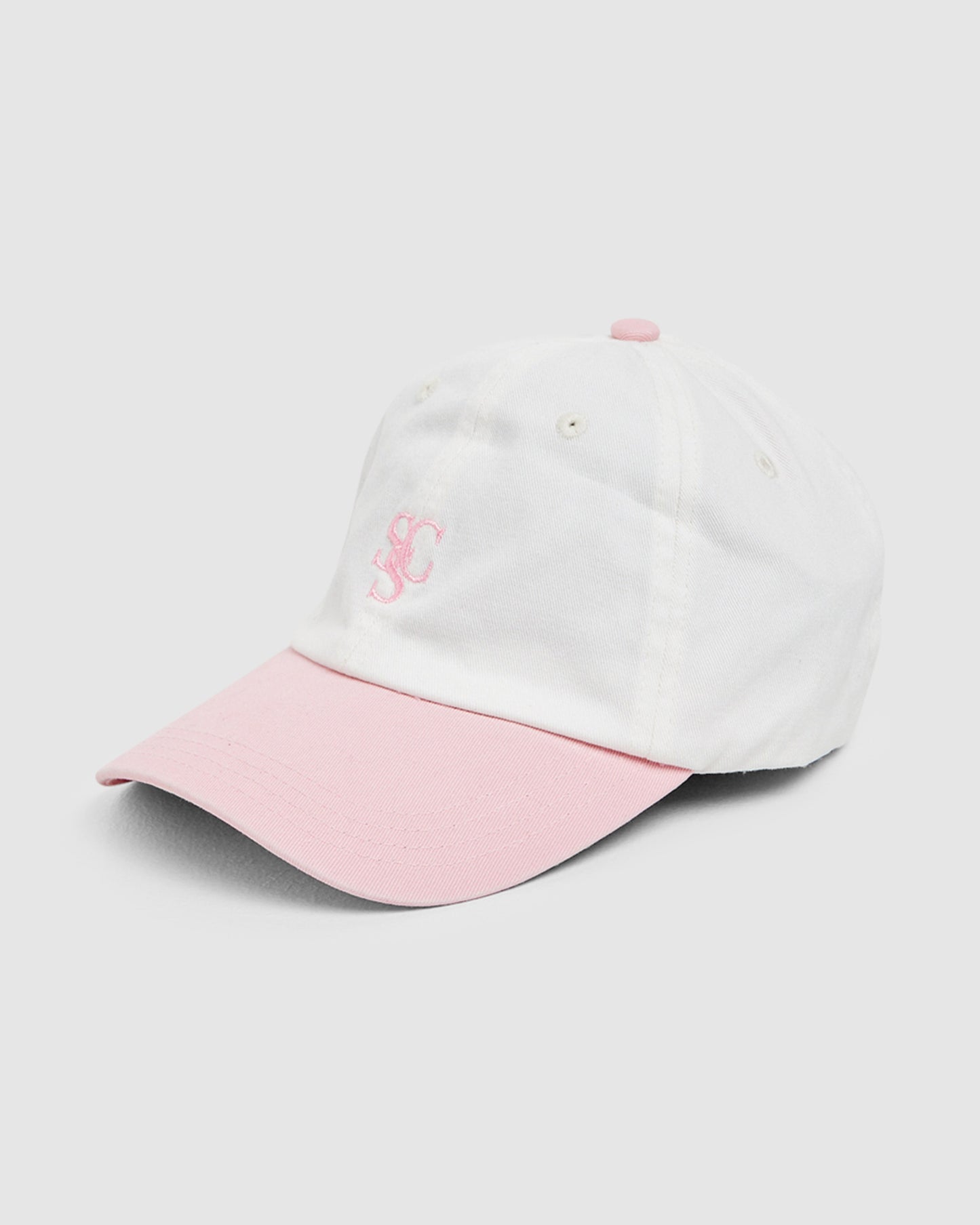 Stonewashed Contrast Cap Pink