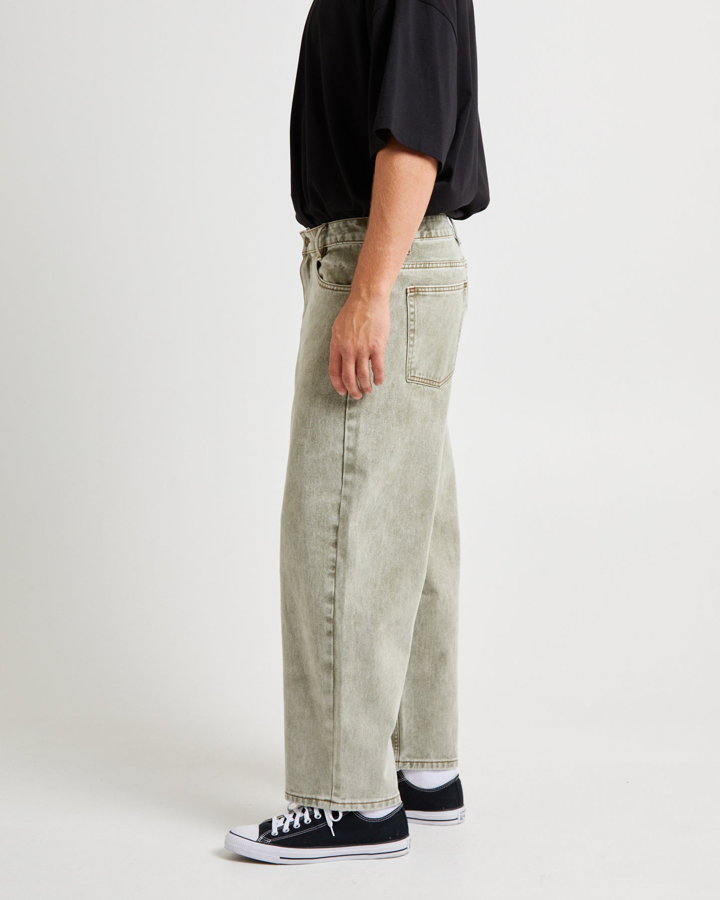 Knocker Wide Leg Denim Jeans