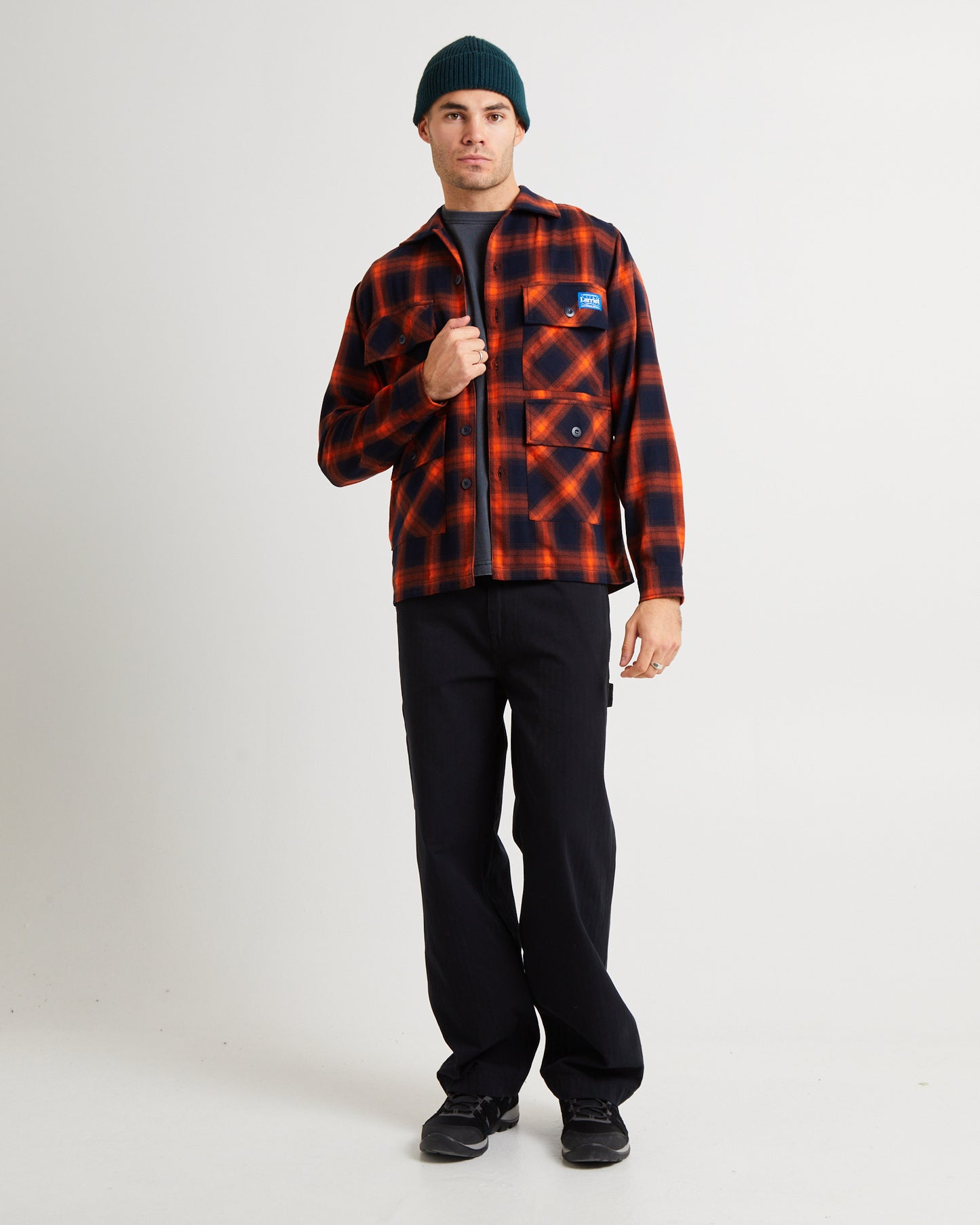 Check Fields Long Sleeve Shirt