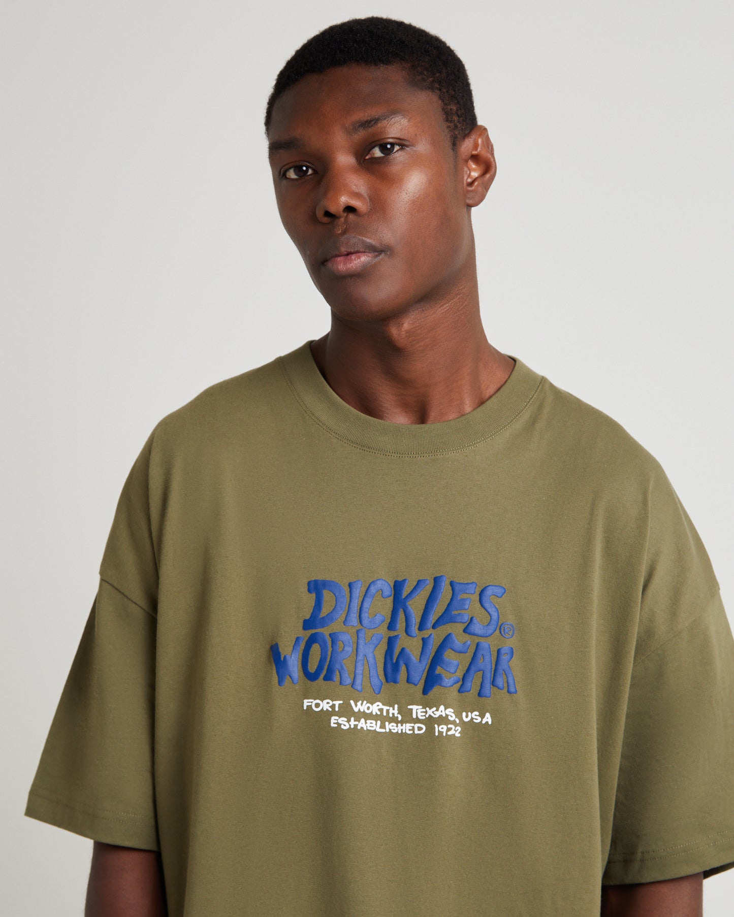 Work 330 Short Sleeve T-Shirt Dark Khaki