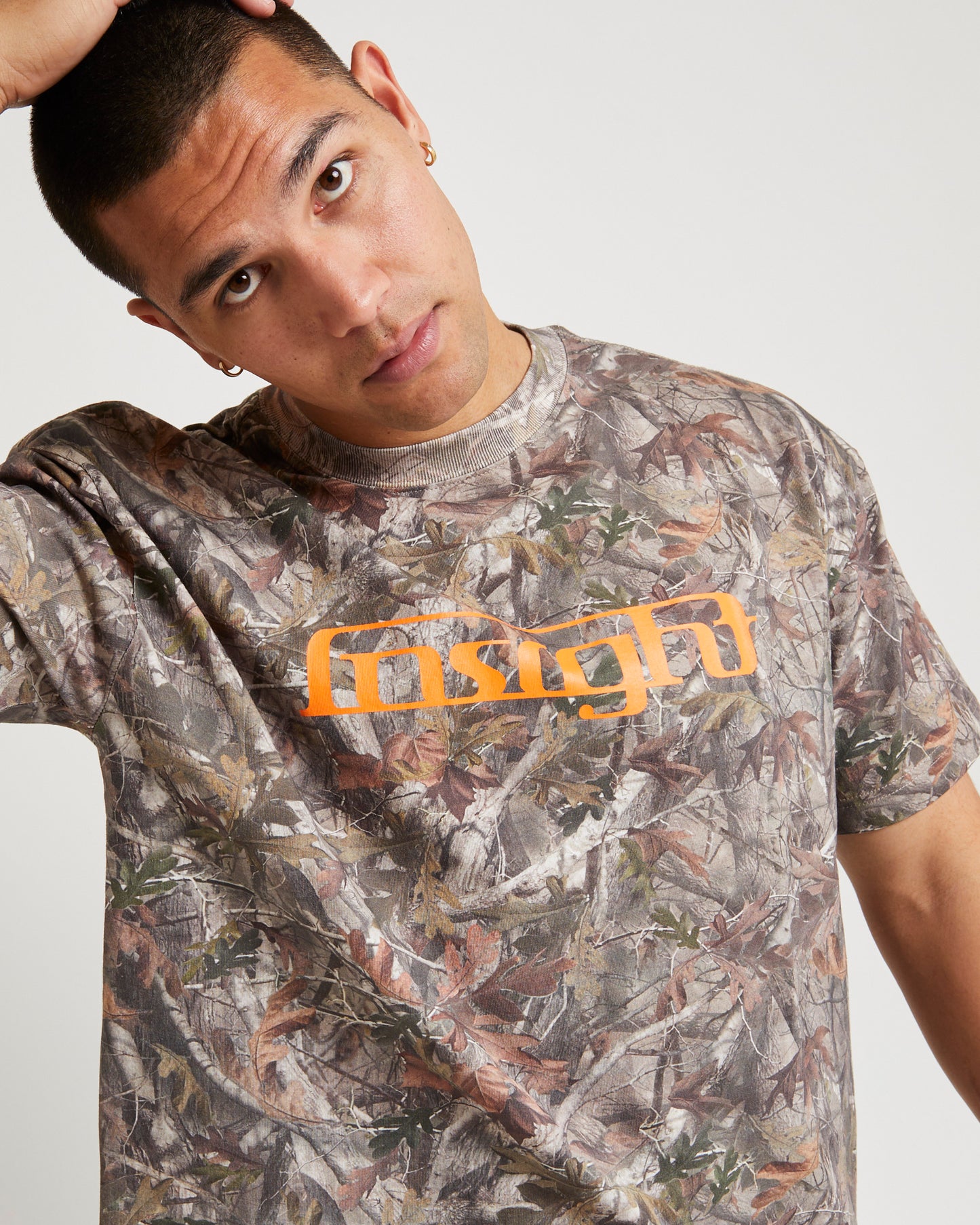 Admission Cropped Camo T-Shirt