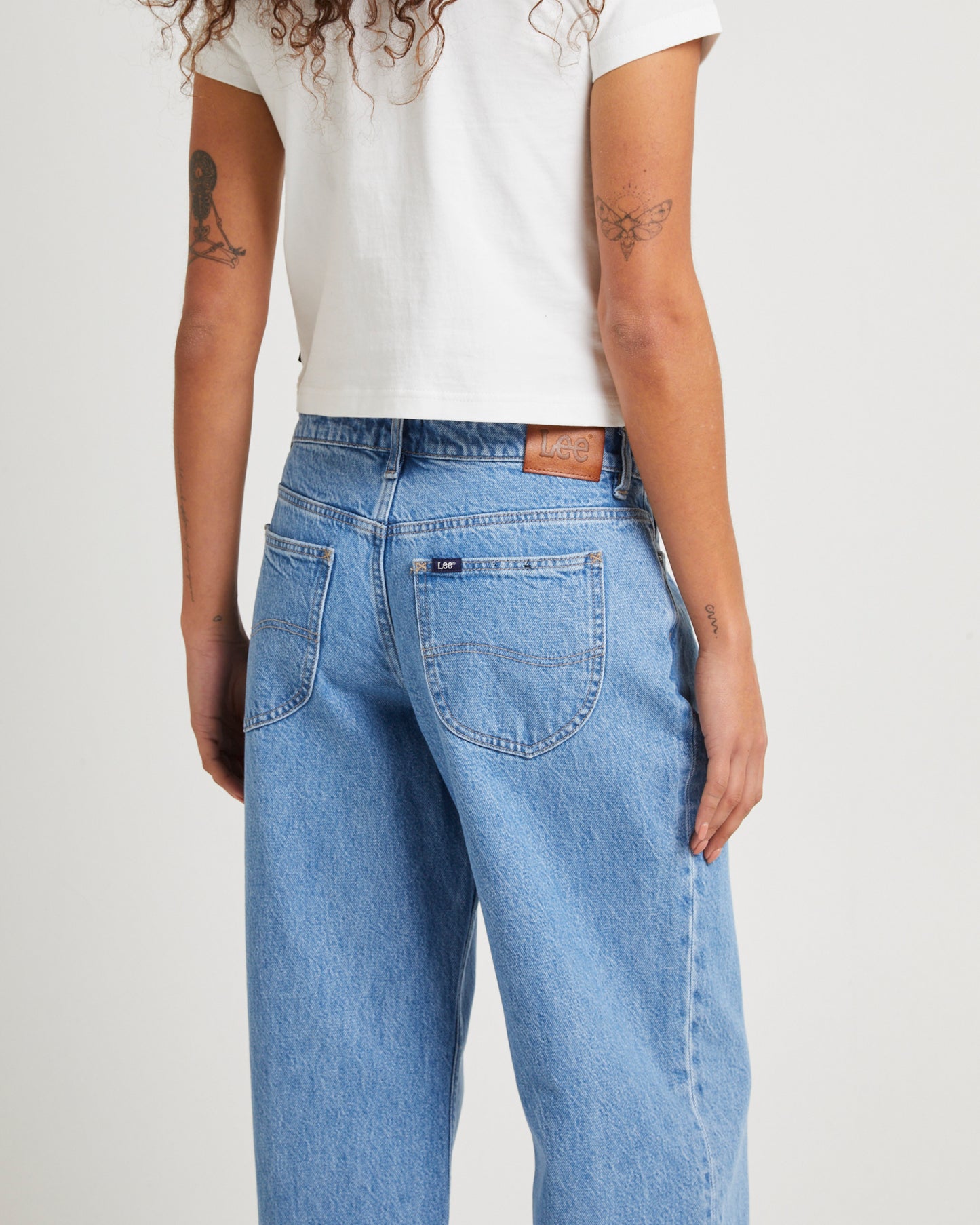 Y2k Low Baggy Jeans Brooklyn Blue