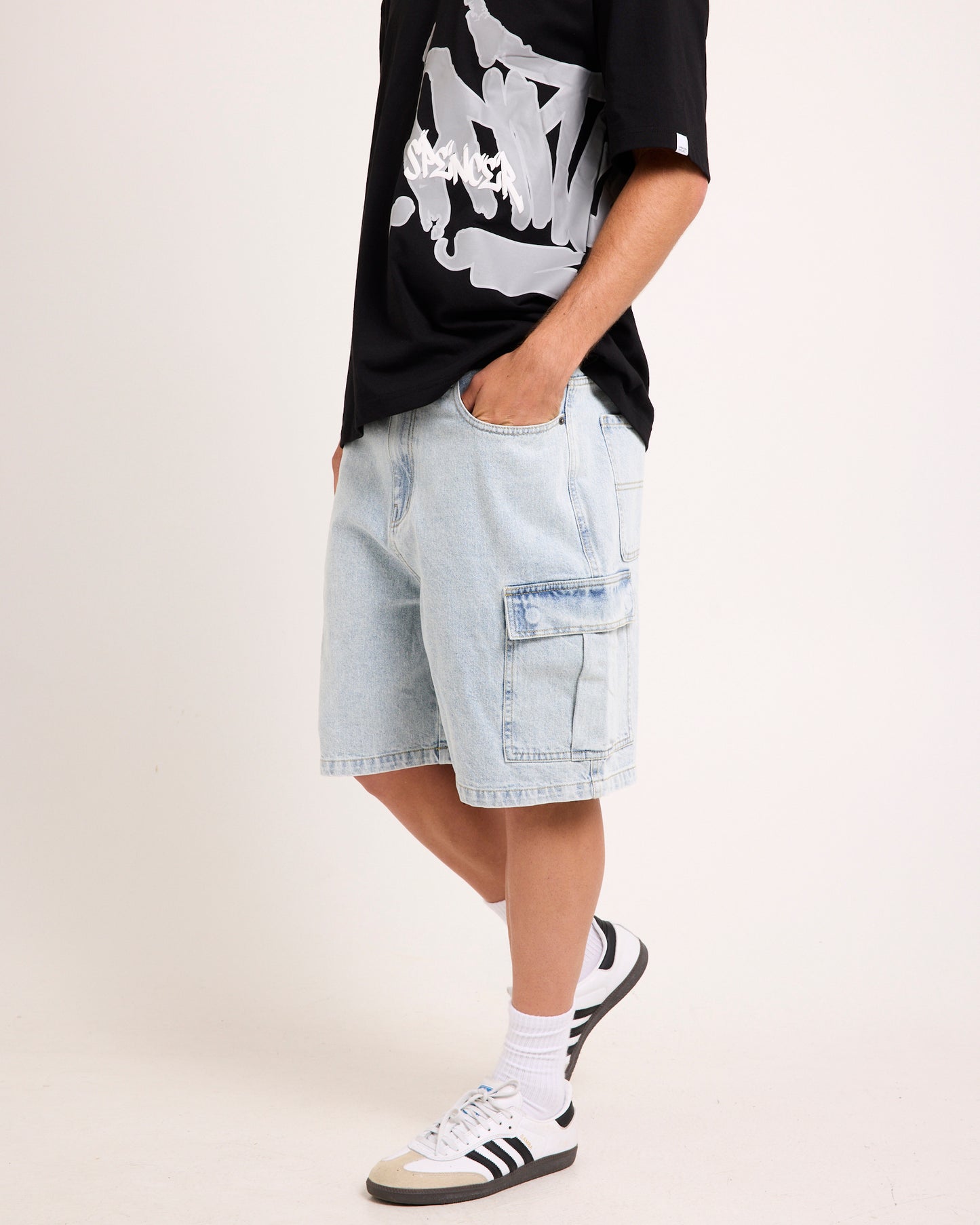Auckland Cargo Denim Jorts