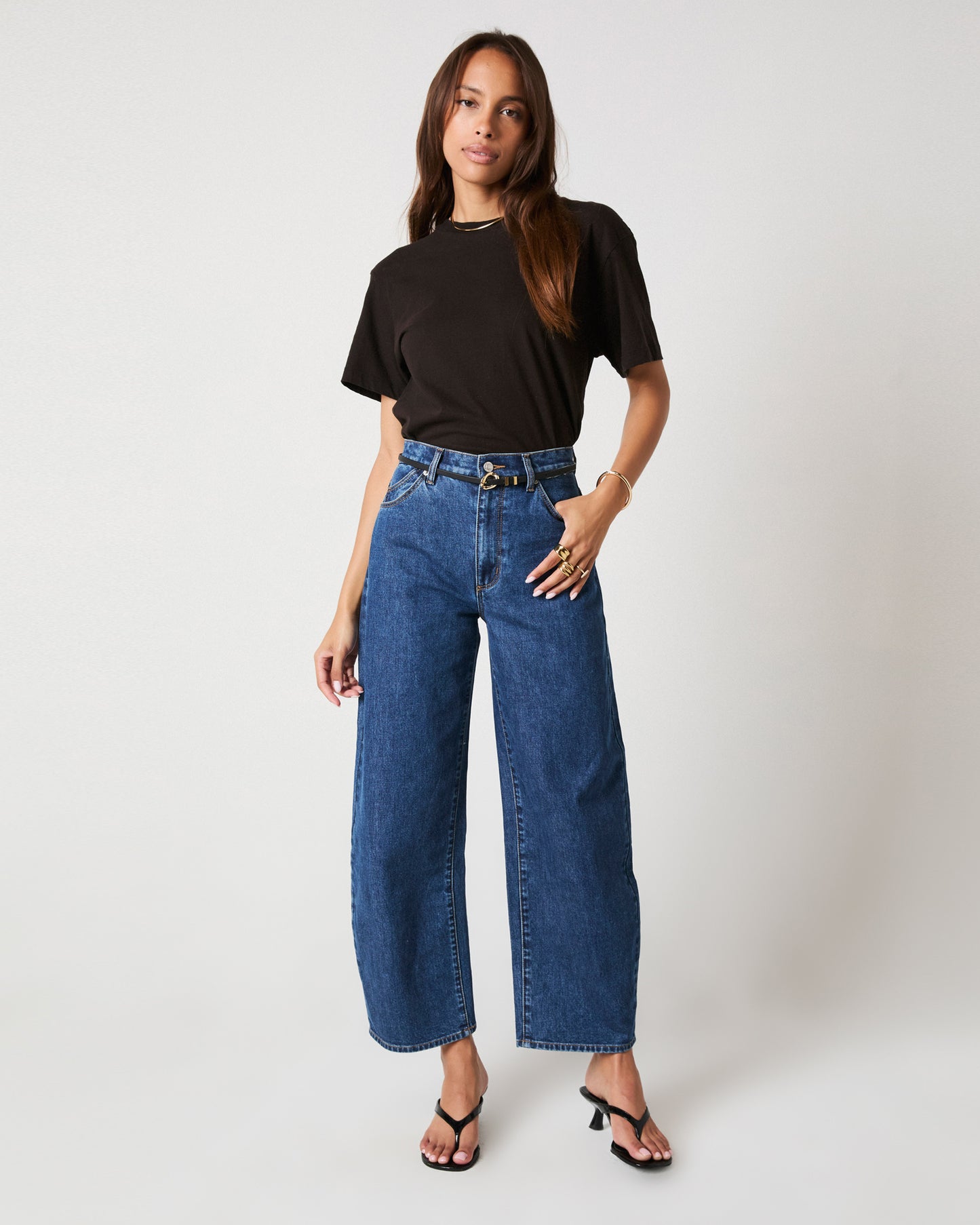 Gigi Barrel Denim Jeans
